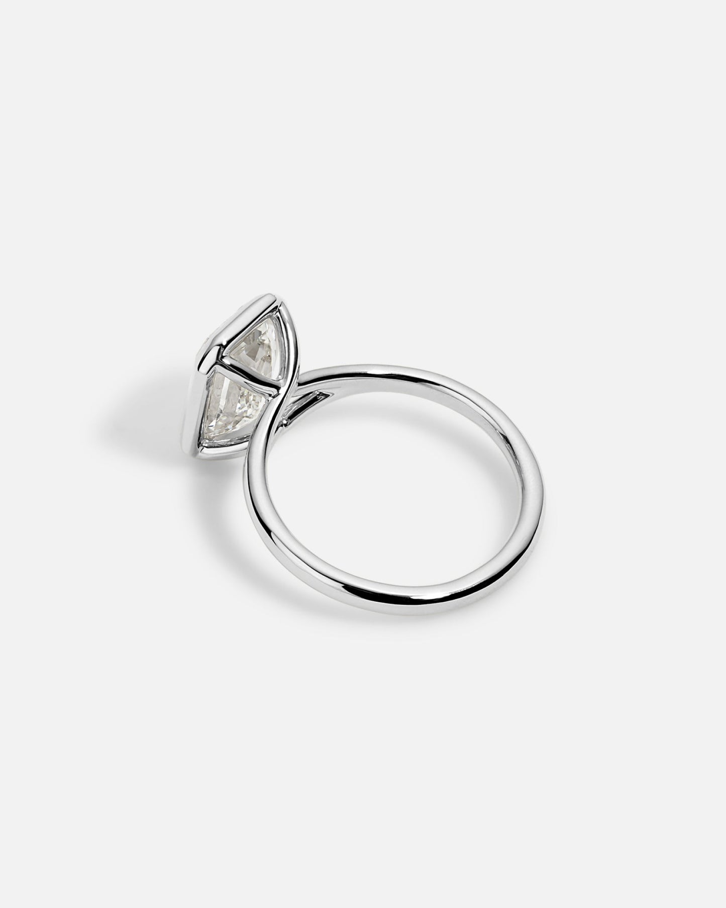 Marquise Cut Cluster Styled Lab Grown Diamond Engagement Ring