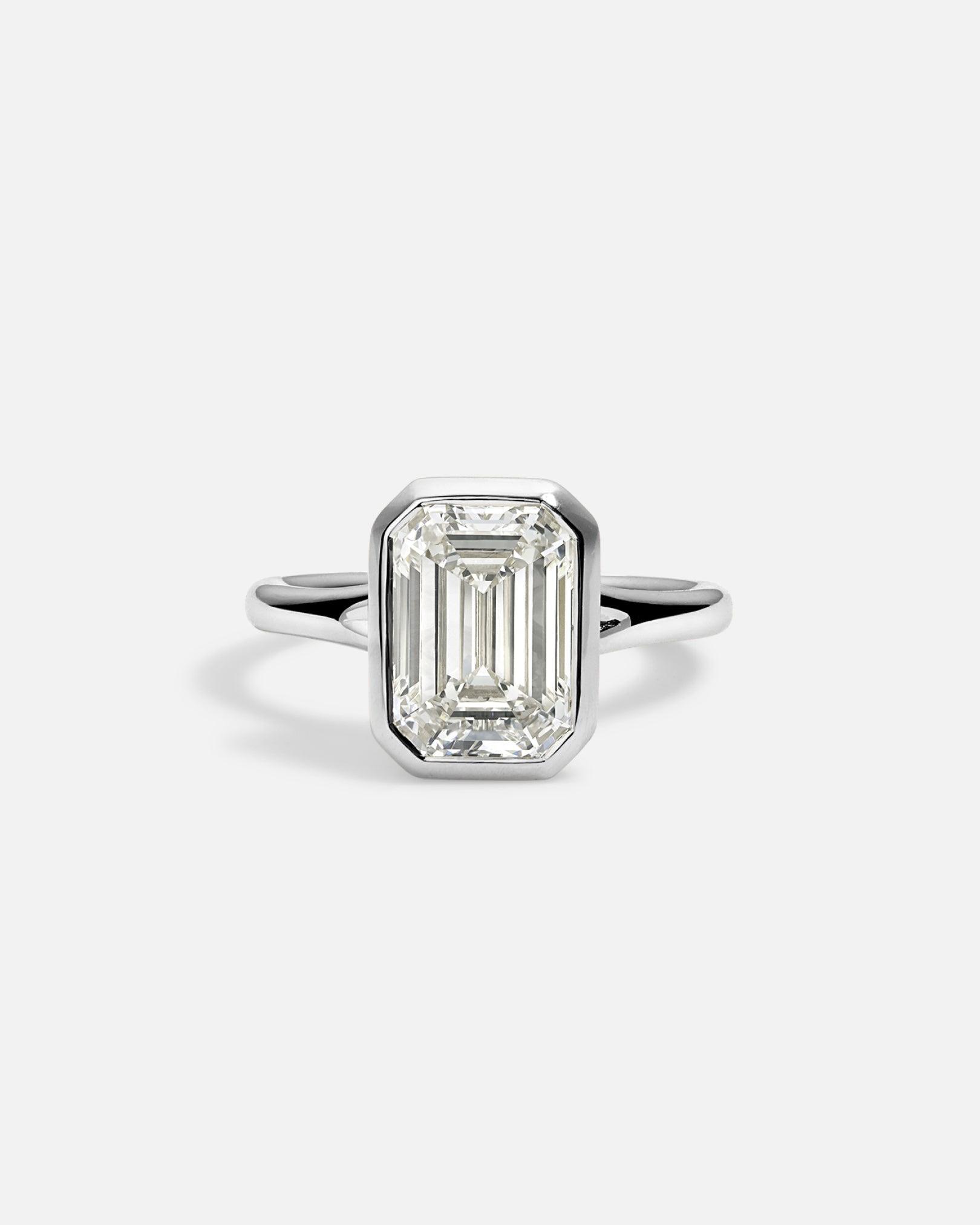 Marquise Cut Cluster Styled Lab Grown Diamond Engagement Ring