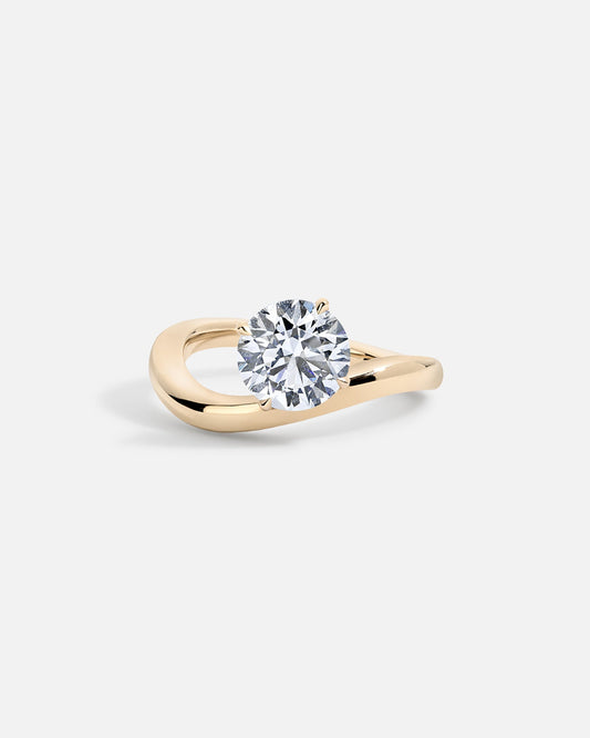 Marquise Cut Cluster Styled Lab Grown Diamond Engagement Ring