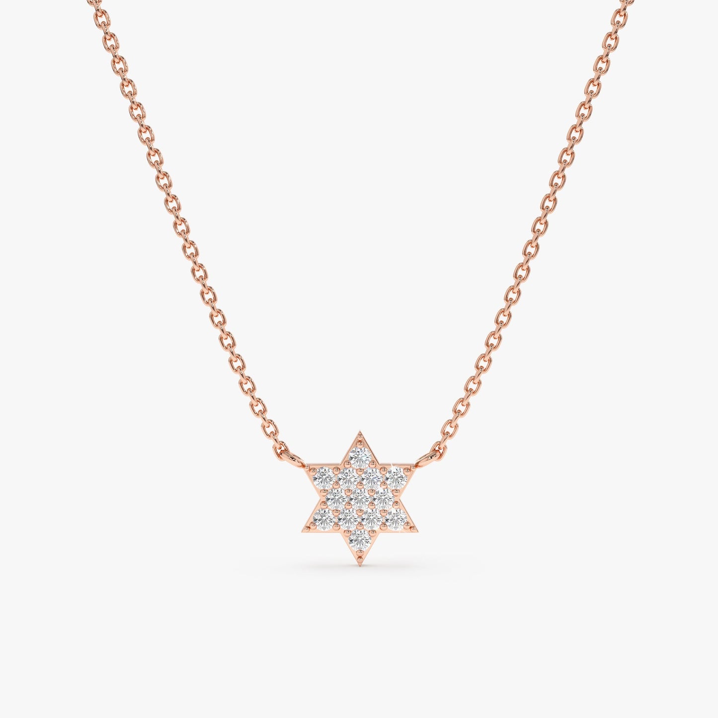 1.0 CT Round Bezel Solitaire Lab Grown Diamond Necklace