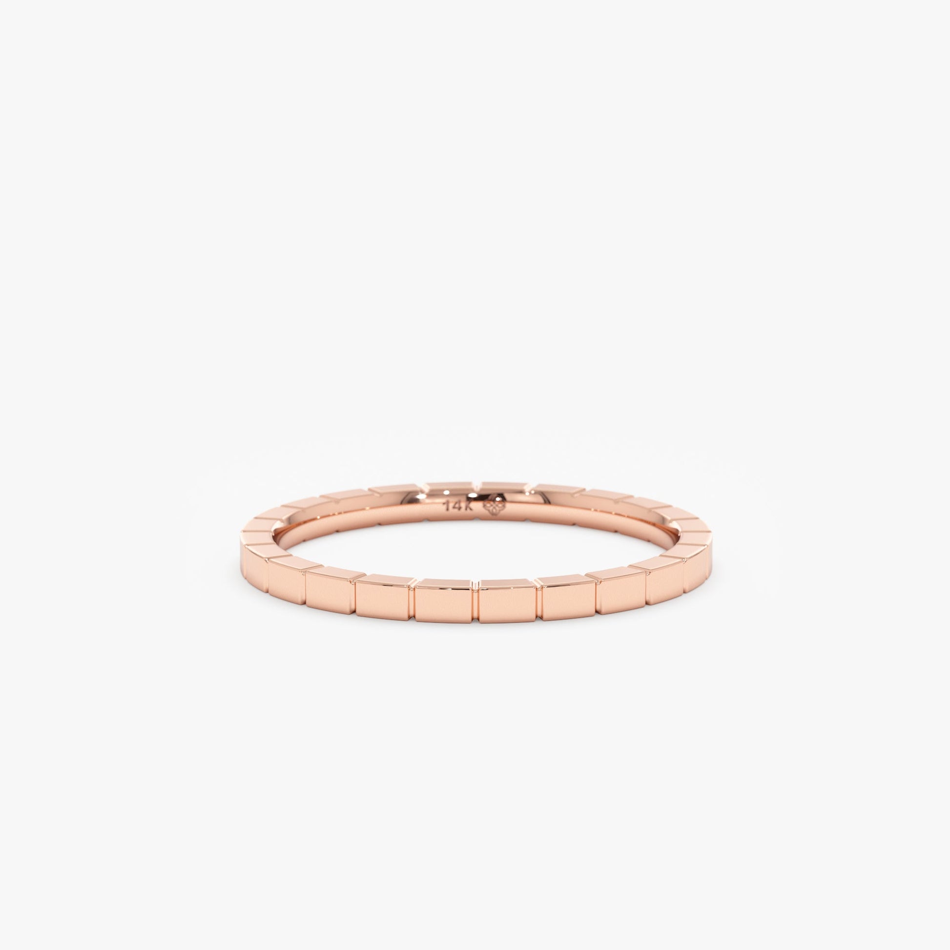 0.37 CT Round Full Eternity Lab Grown Diamond Wedding Band