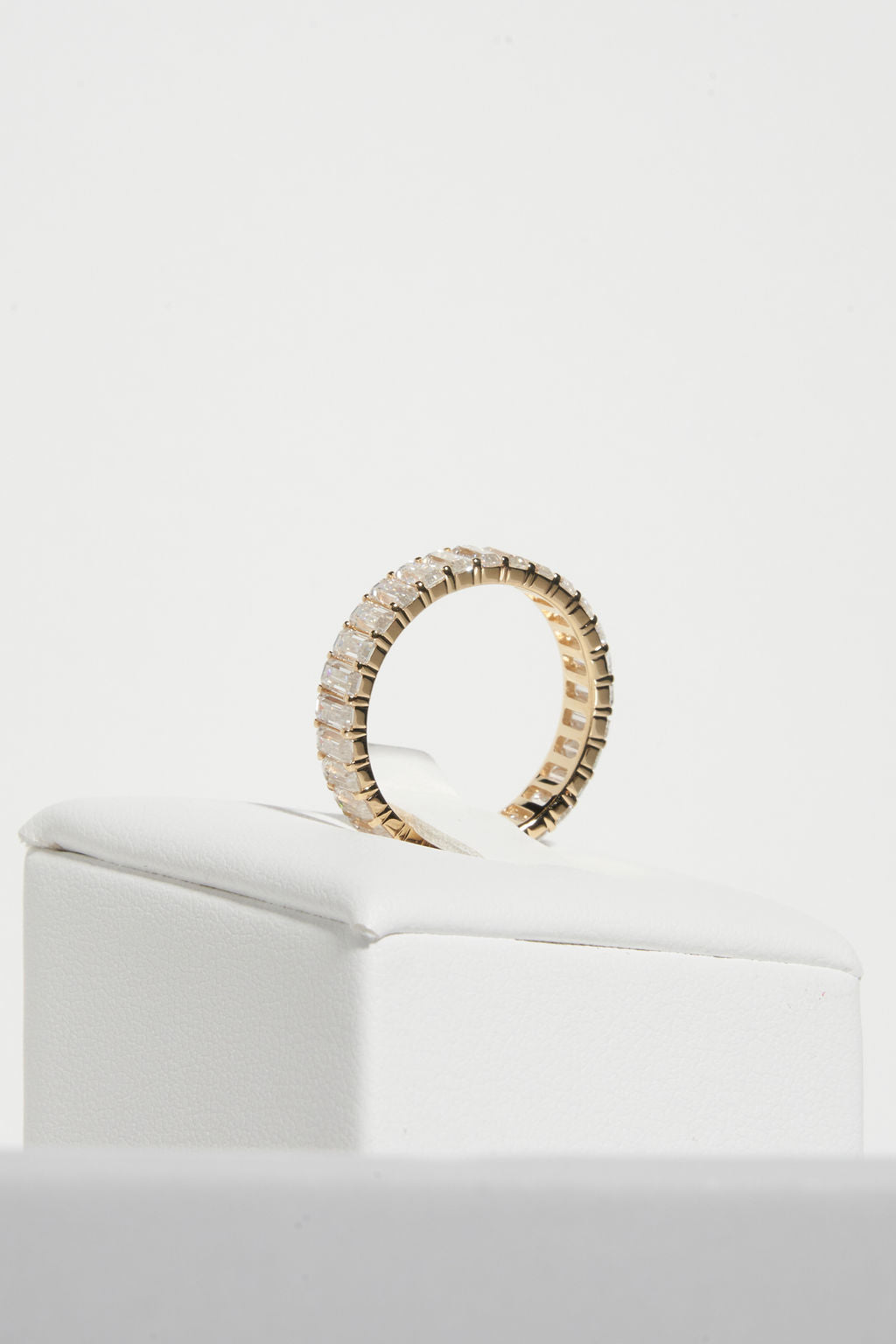 0.37 CT Round Full Eternity Lab Grown Diamond Wedding Band
