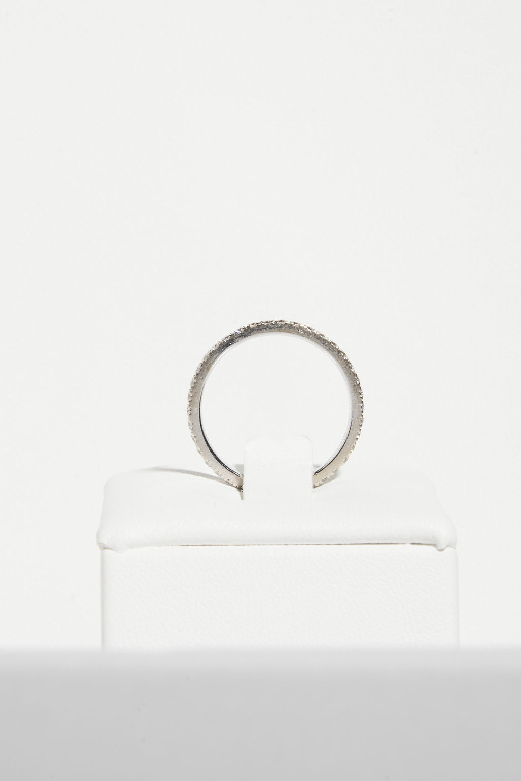 0.37 CT Round Full Eternity Lab Grown Diamond Wedding Band