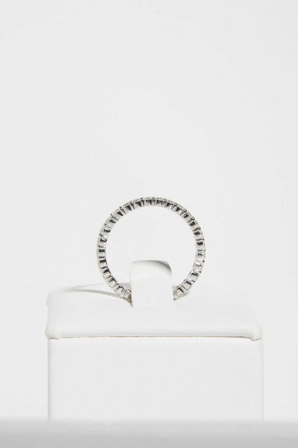 0.37 CT Round Full Eternity Lab Grown Diamond Wedding Band