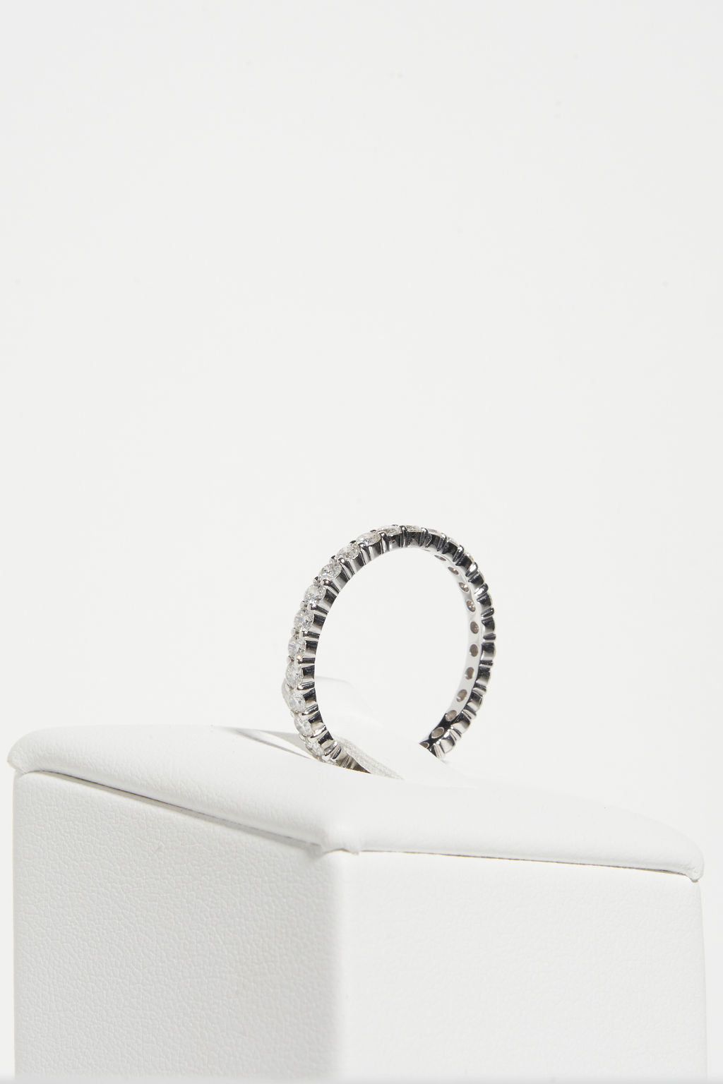 0.37 CT Round Full Eternity Lab Grown Diamond Wedding Band