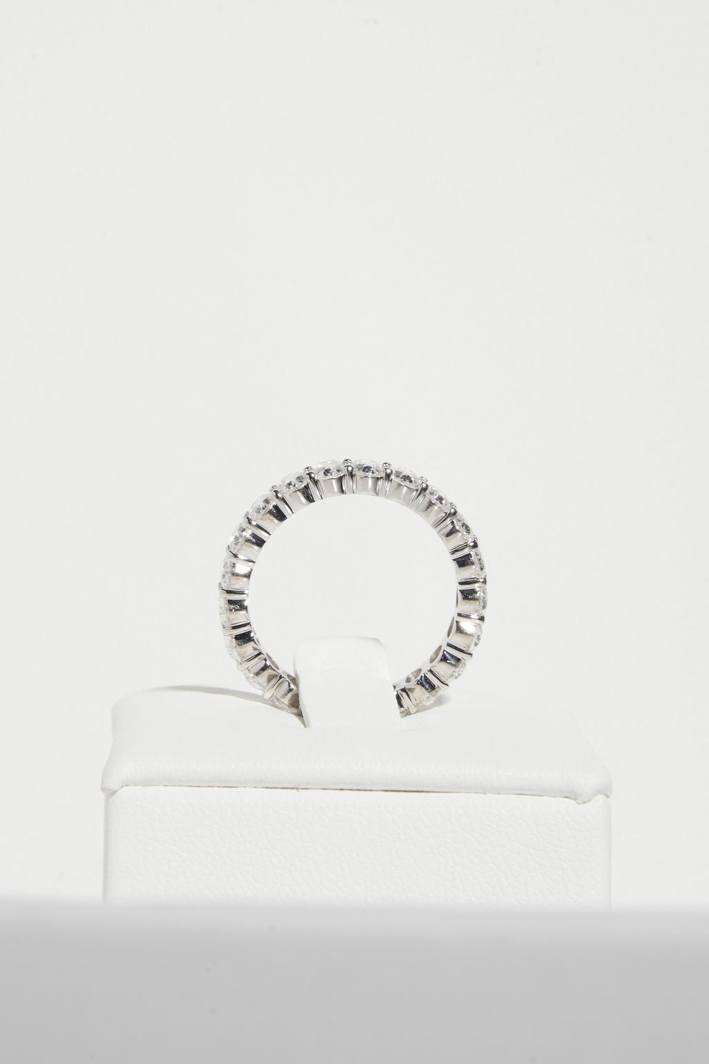 0.37 CT Round Full Eternity Lab Grown Diamond Wedding Band