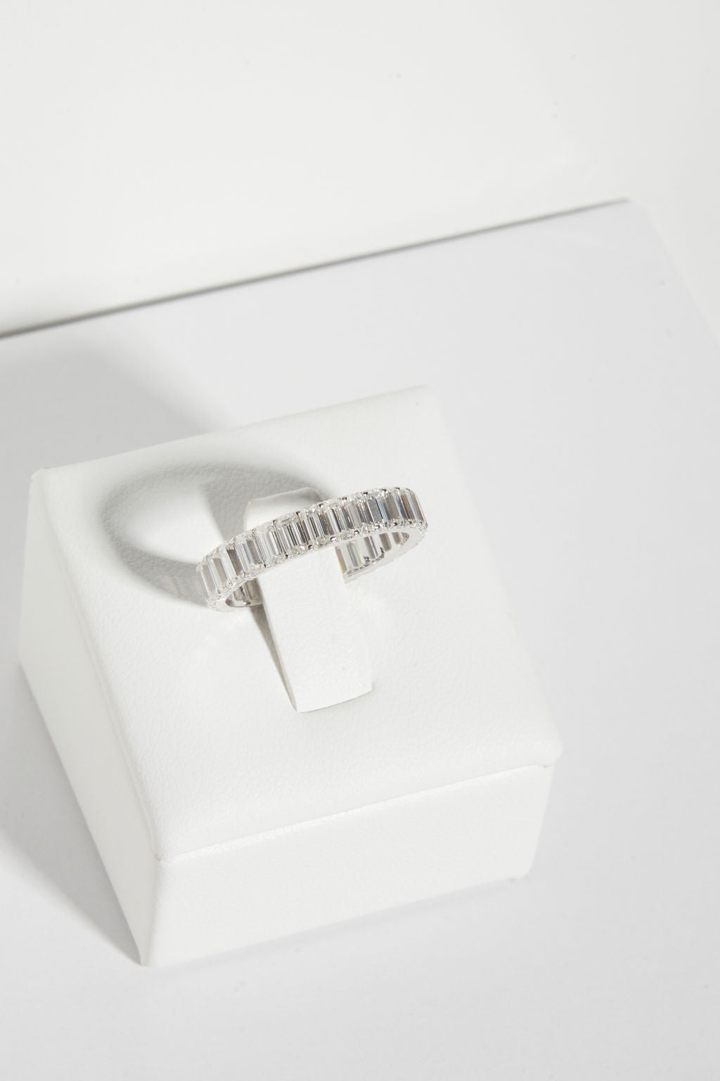 0.37 CT Round Full Eternity Lab Grown Diamond Wedding Band