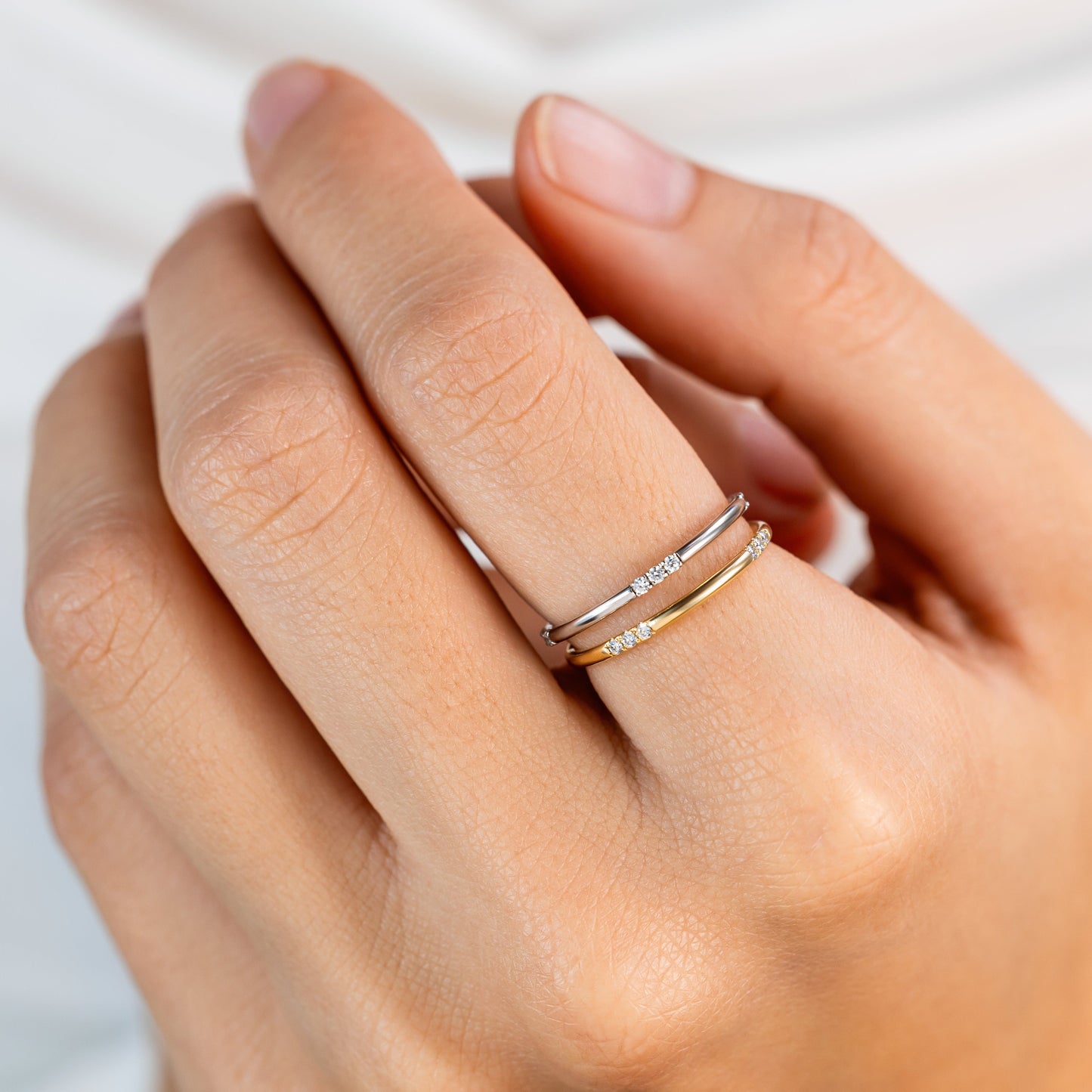 0.37 CT Round Full Eternity Lab Grown Diamond Wedding Band