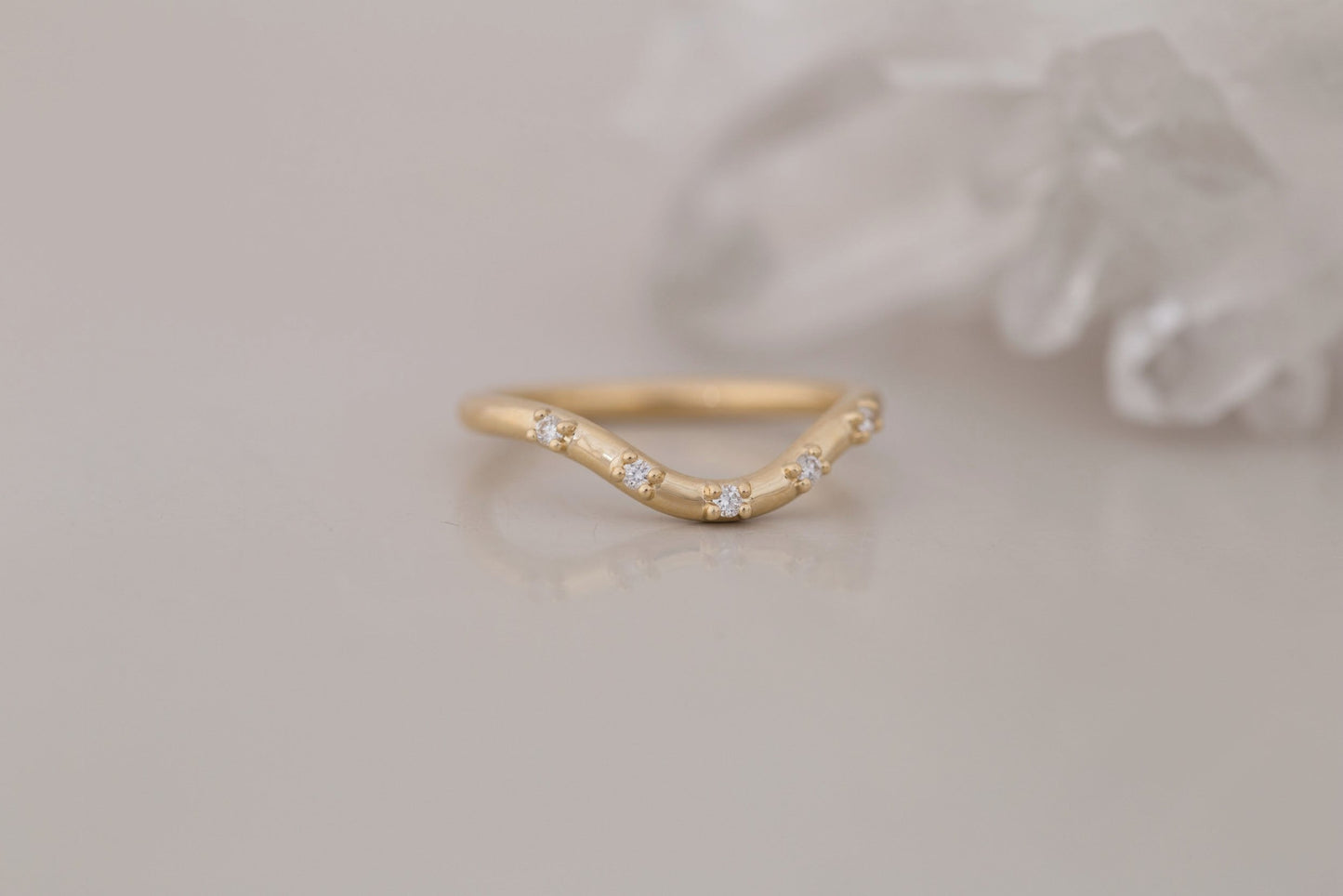 0.37 CT Round Full Eternity Lab Grown Diamond Wedding Band