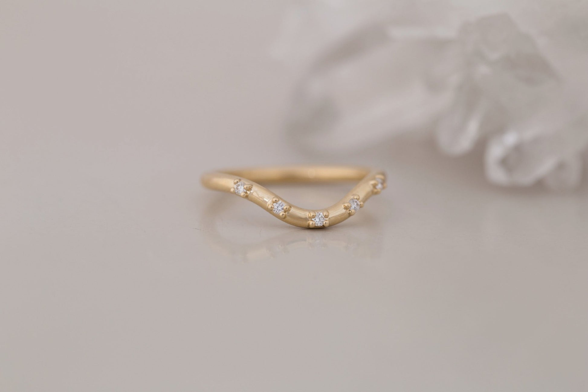 0.37 CT Round Full Eternity Lab Grown Diamond Wedding Band