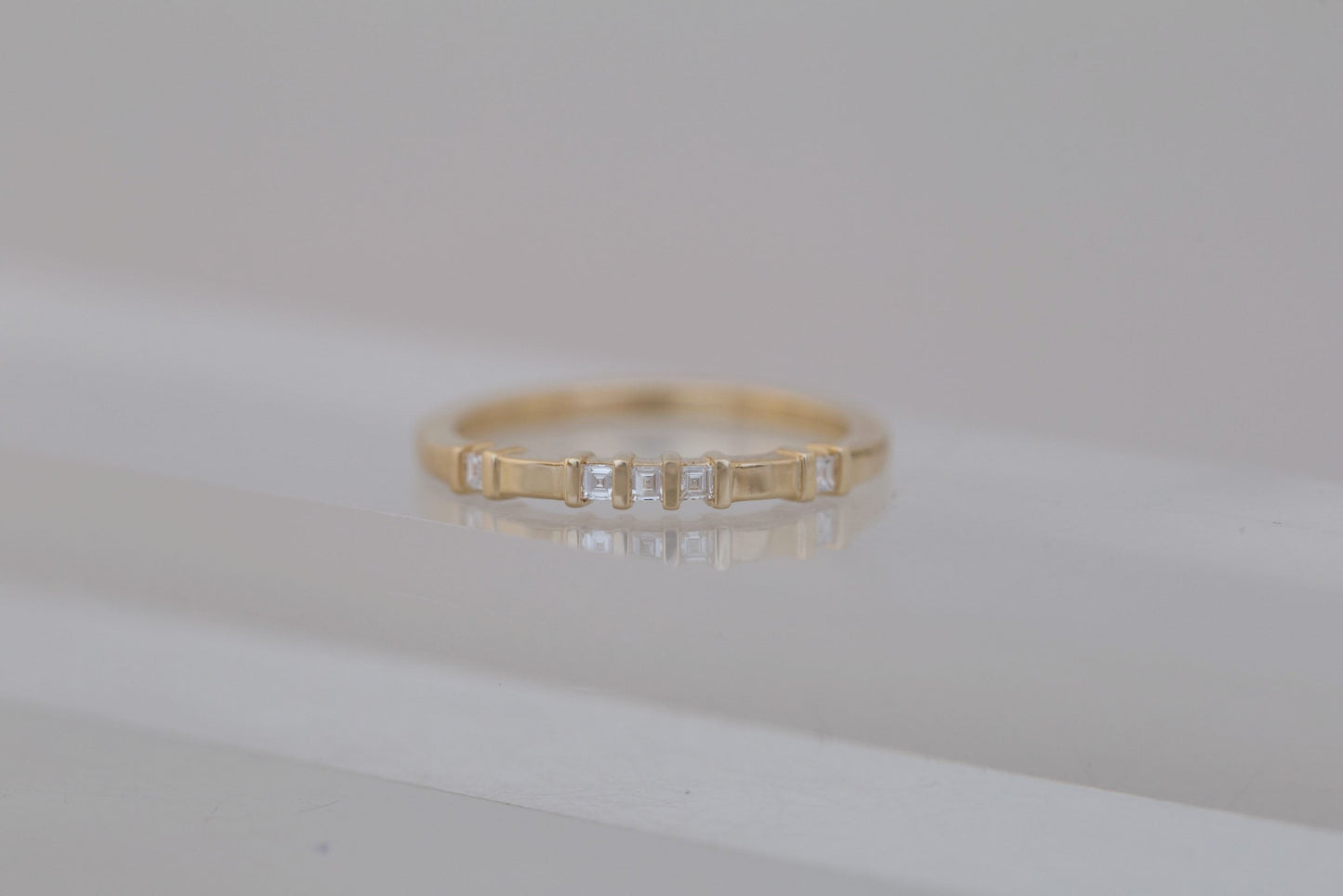 0.37 CT Round Full Eternity Lab Grown Diamond Wedding Band