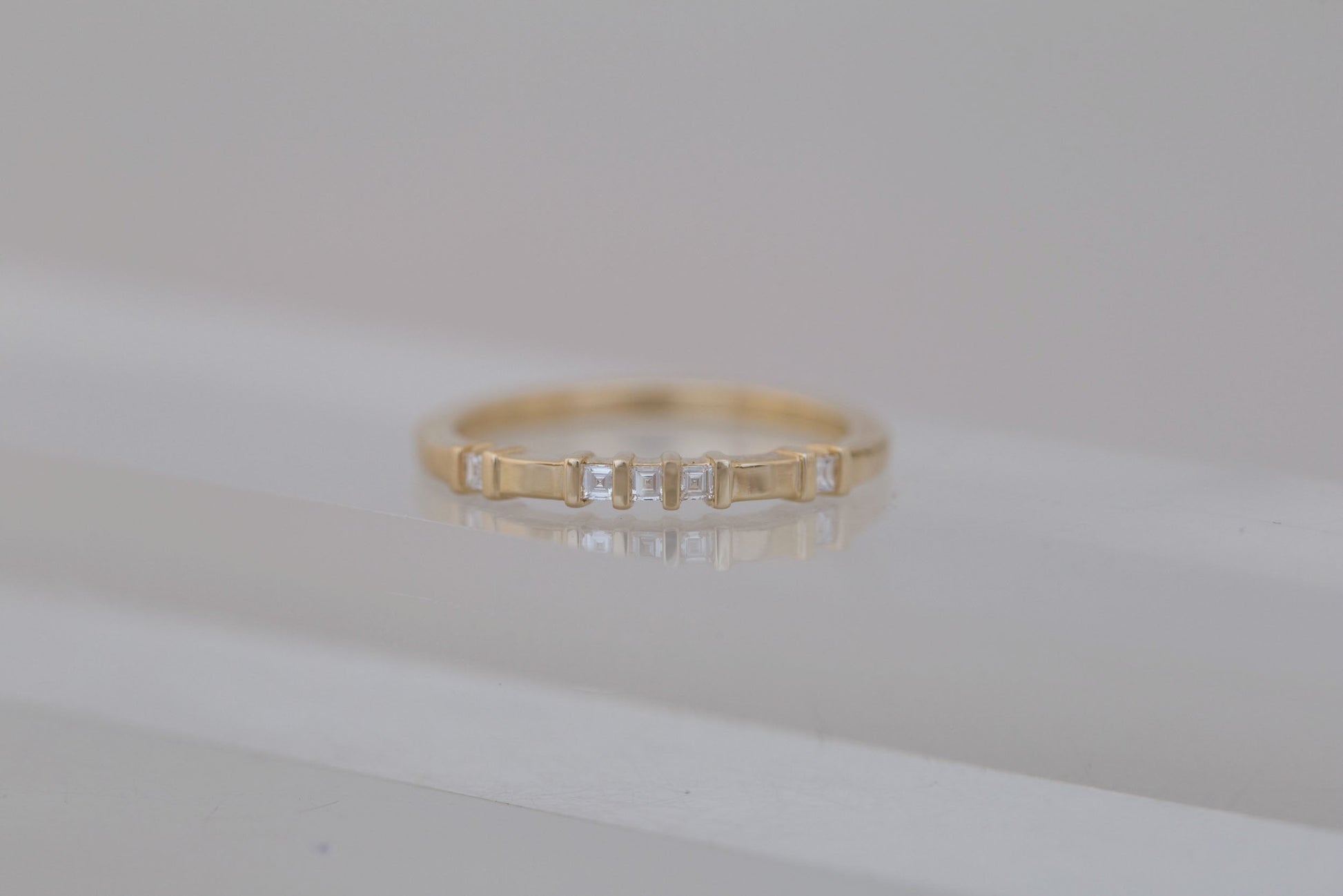 0.37 CT Round Full Eternity Lab Grown Diamond Wedding Band
