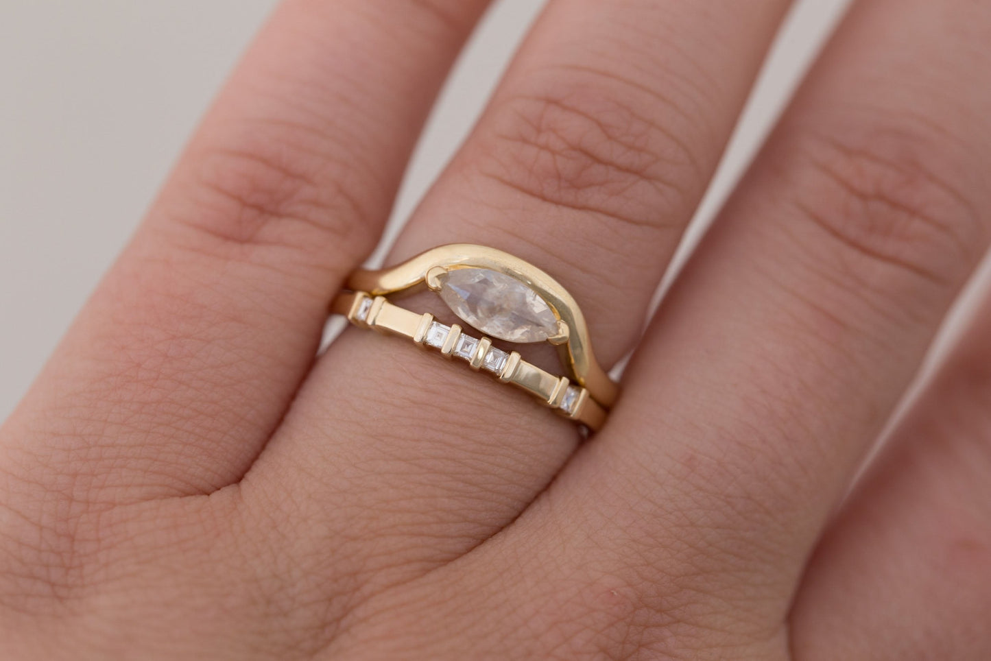 0.37 CT Round Full Eternity Lab Grown Diamond Wedding Band