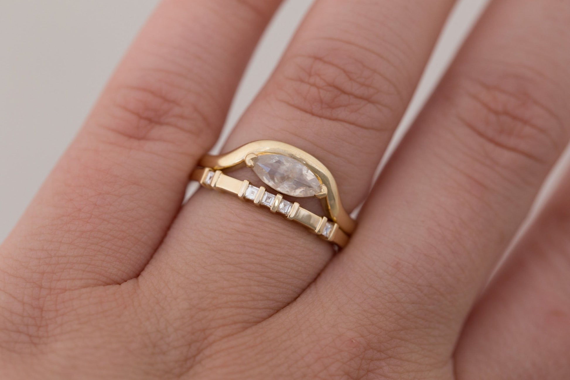 0.37 CT Round Full Eternity Lab Grown Diamond Wedding Band