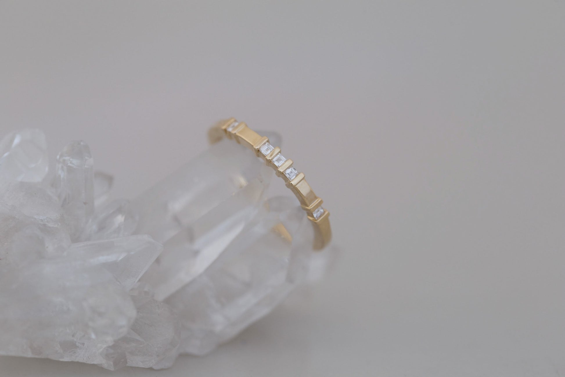 0.37 CT Round Full Eternity Lab Grown Diamond Wedding Band