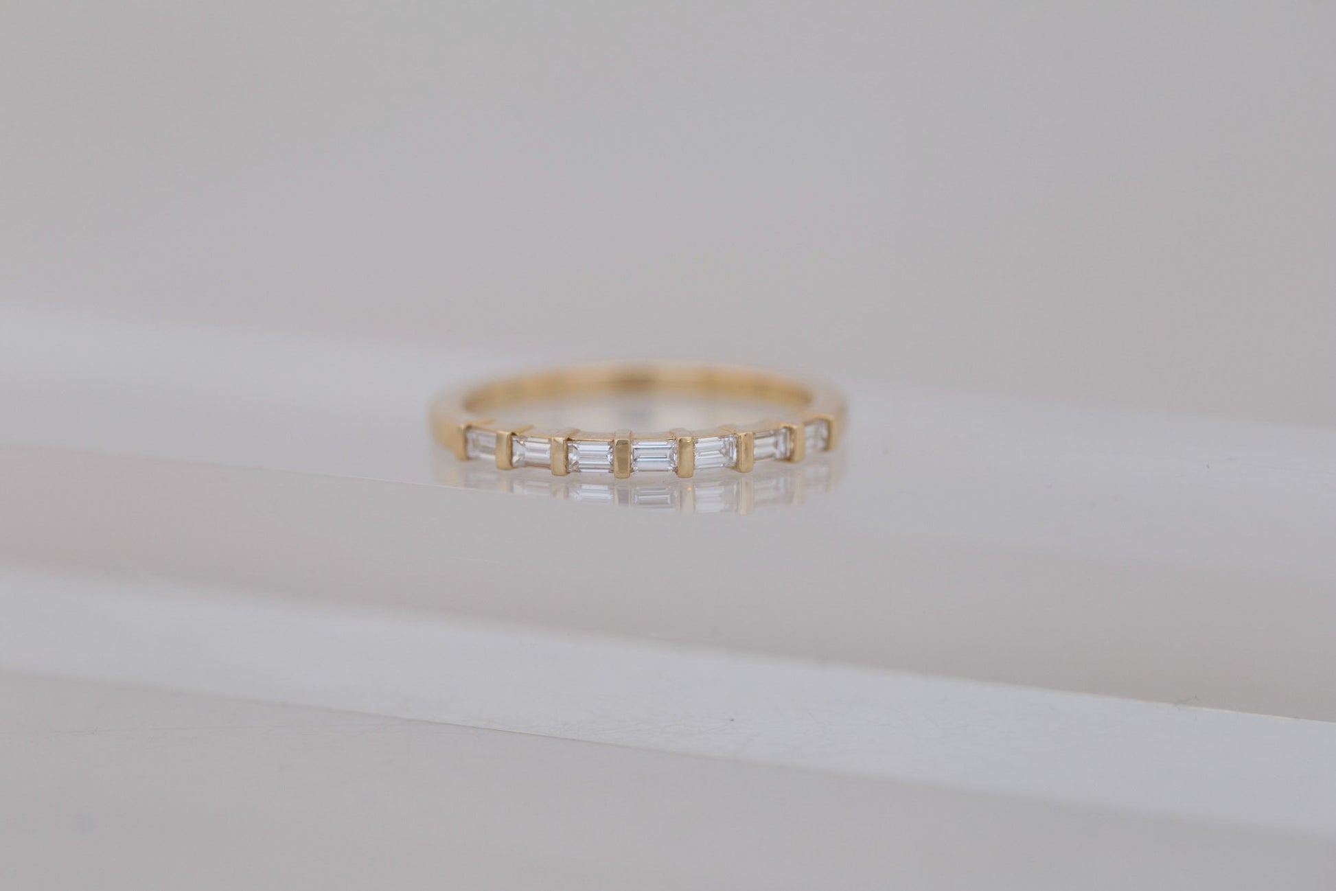 0.37 CT Round Full Eternity Lab Grown Diamond Wedding Band