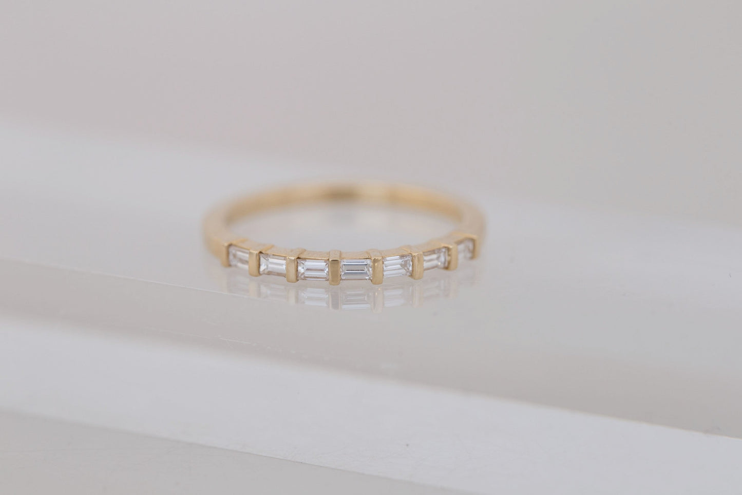 0.37 CT Round Full Eternity Lab Grown Diamond Wedding Band