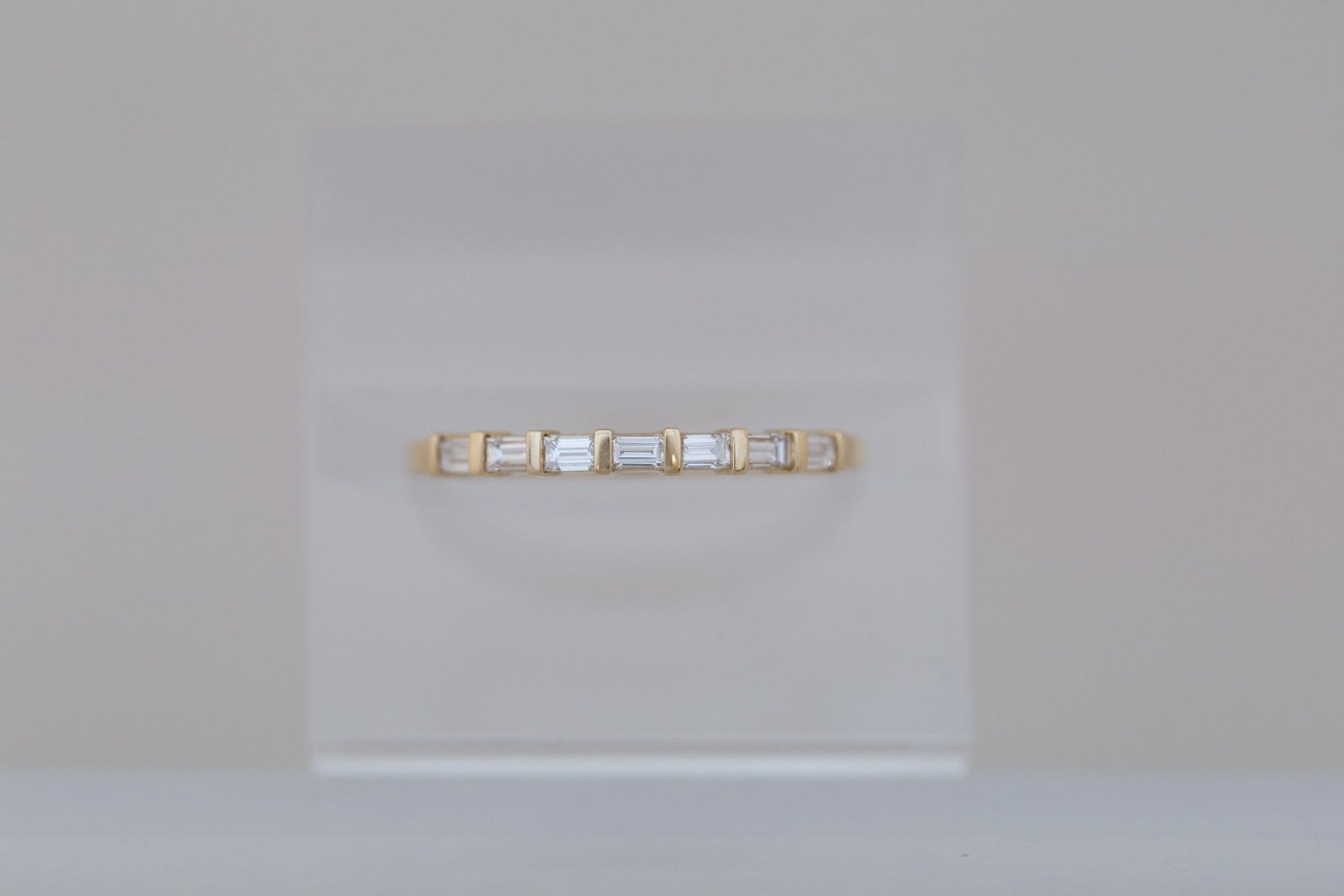 0.37 CT Round Full Eternity Lab Grown Diamond Wedding Band