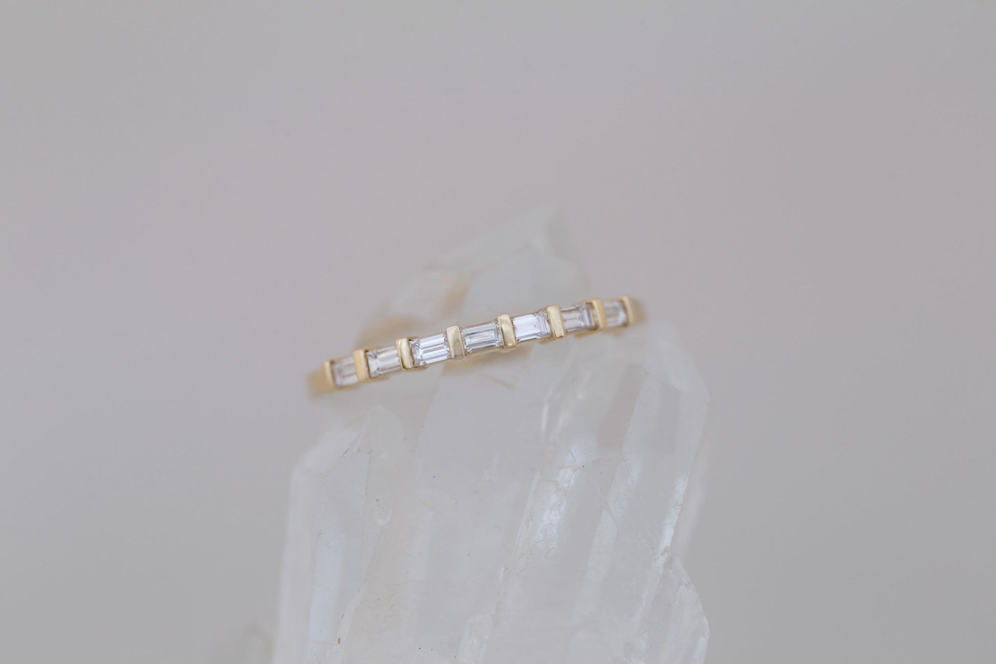 0.37 CT Round Full Eternity Lab Grown Diamond Wedding Band