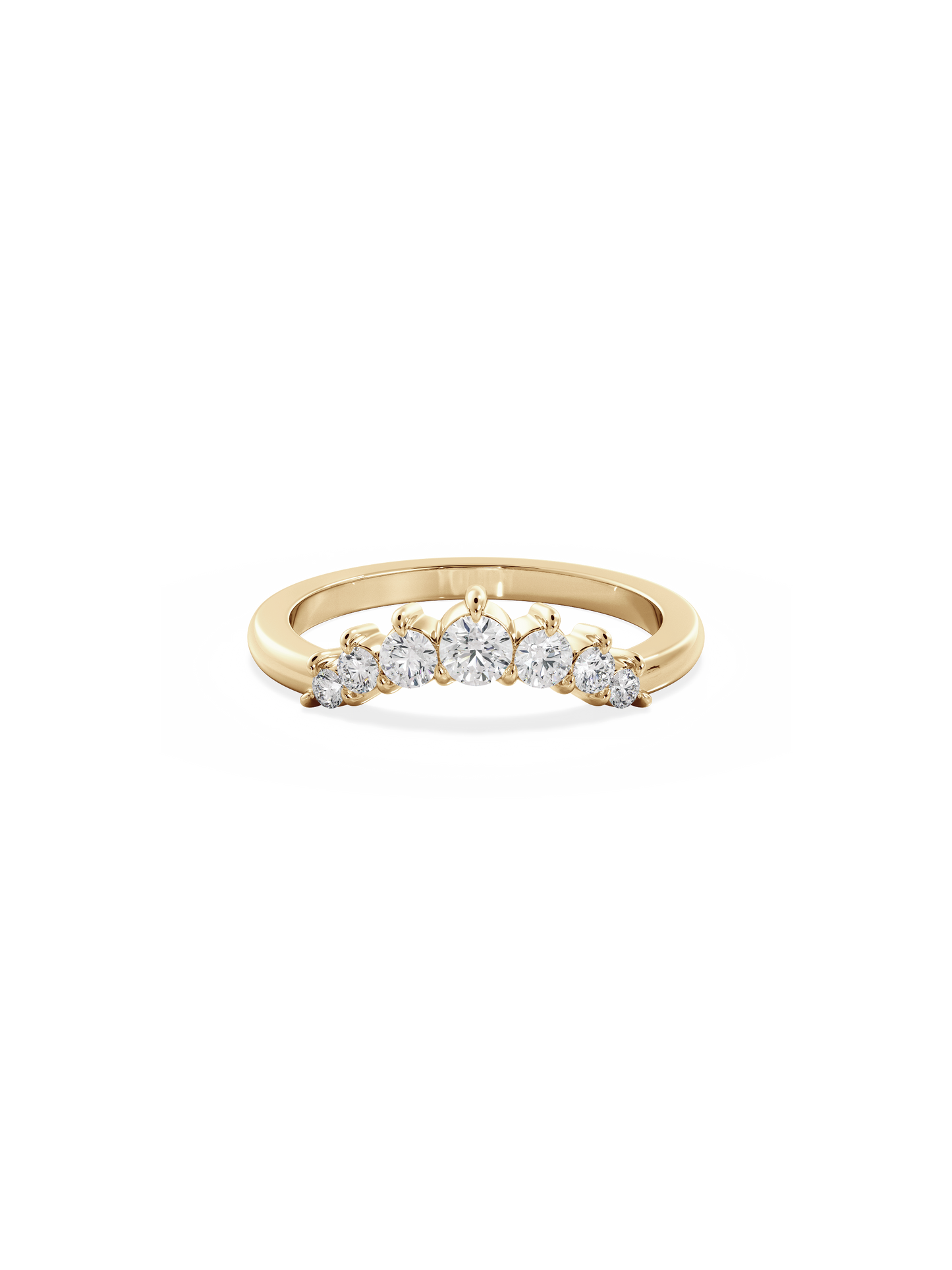 0.37 CT Round Full Eternity Lab Grown Diamond Wedding Band