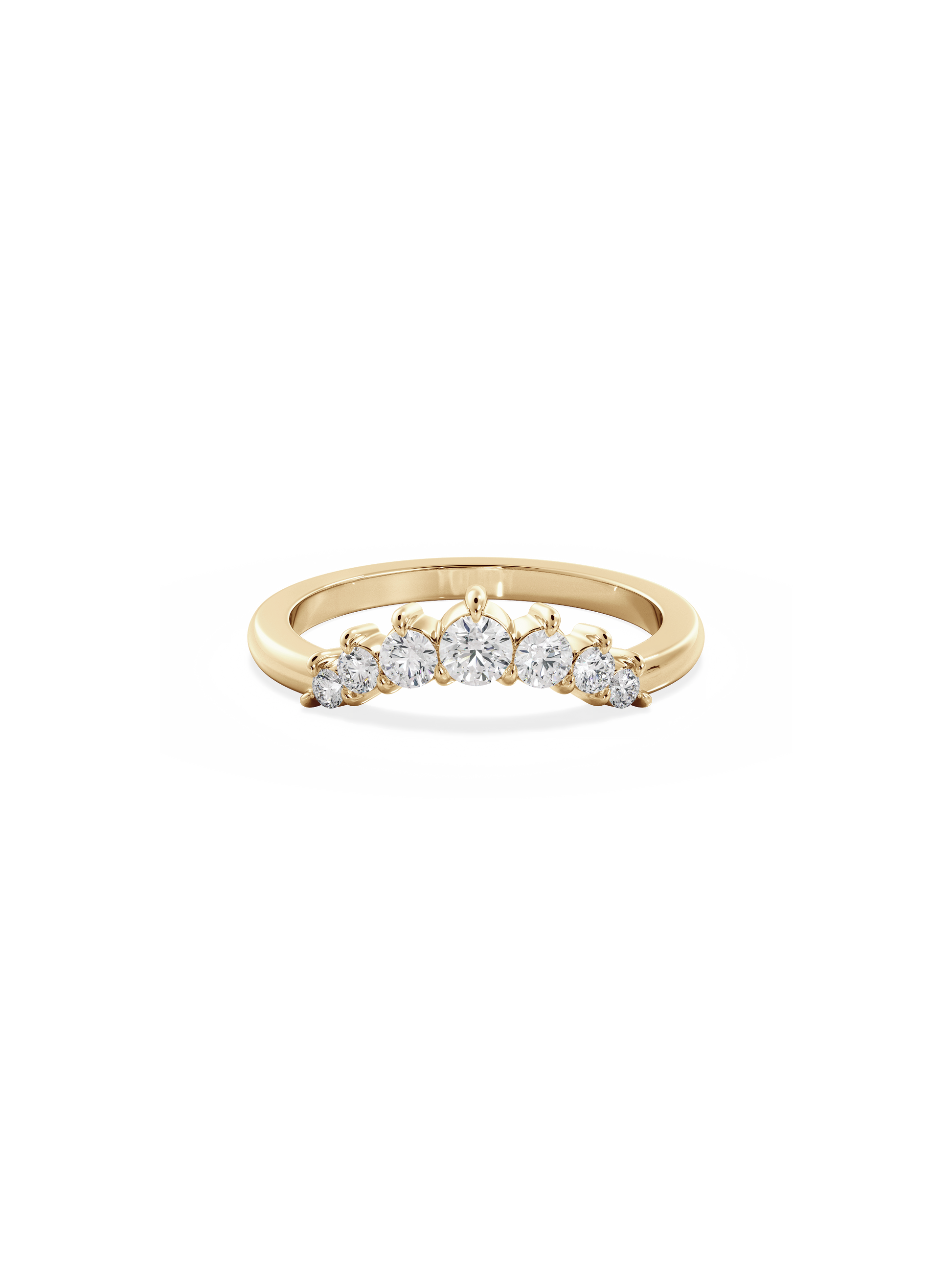 0.37 CT Round Full Eternity Lab Grown Diamond Wedding Band
