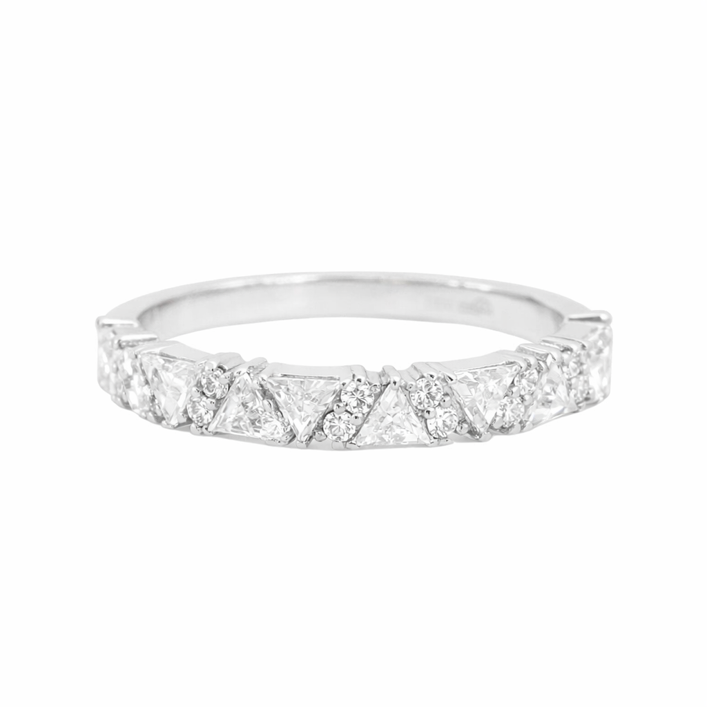 0.37 CT Round Full Eternity Lab Grown Diamond Wedding Band
