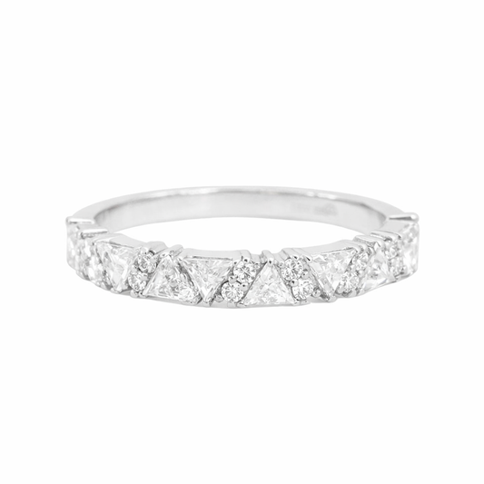0.37 CT Round Full Eternity Lab Grown Diamond Wedding Band