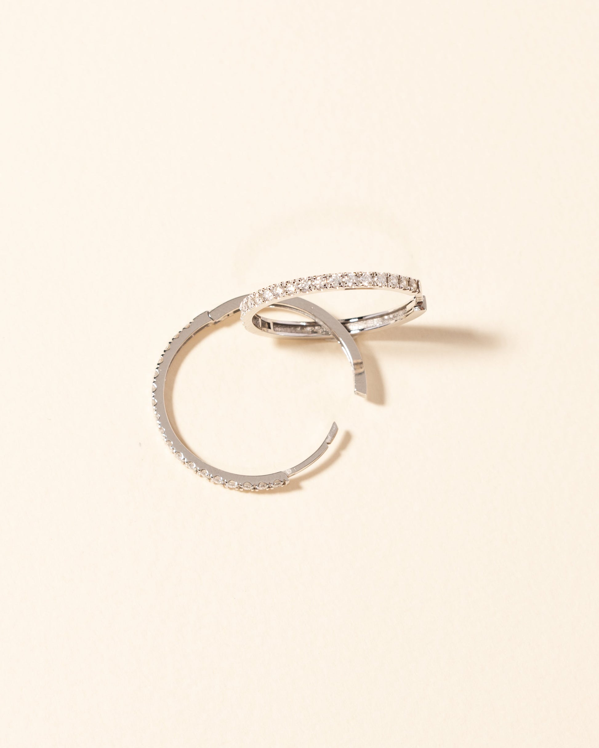 1.0 CT Round Bezel Solitaire Lab Grown Diamond Earrings