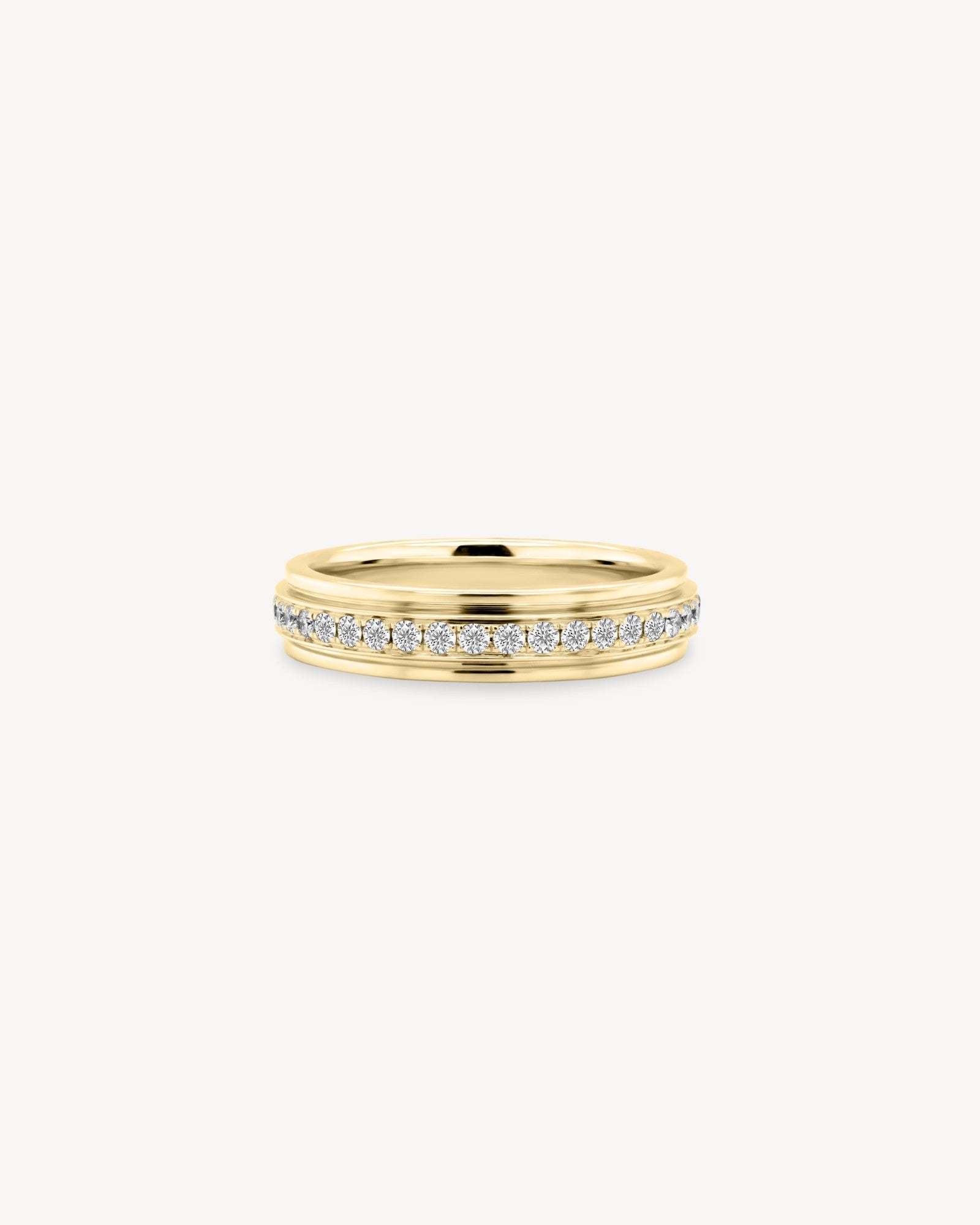 0.37 CT Round Full Eternity Lab Grown Diamond Wedding Band