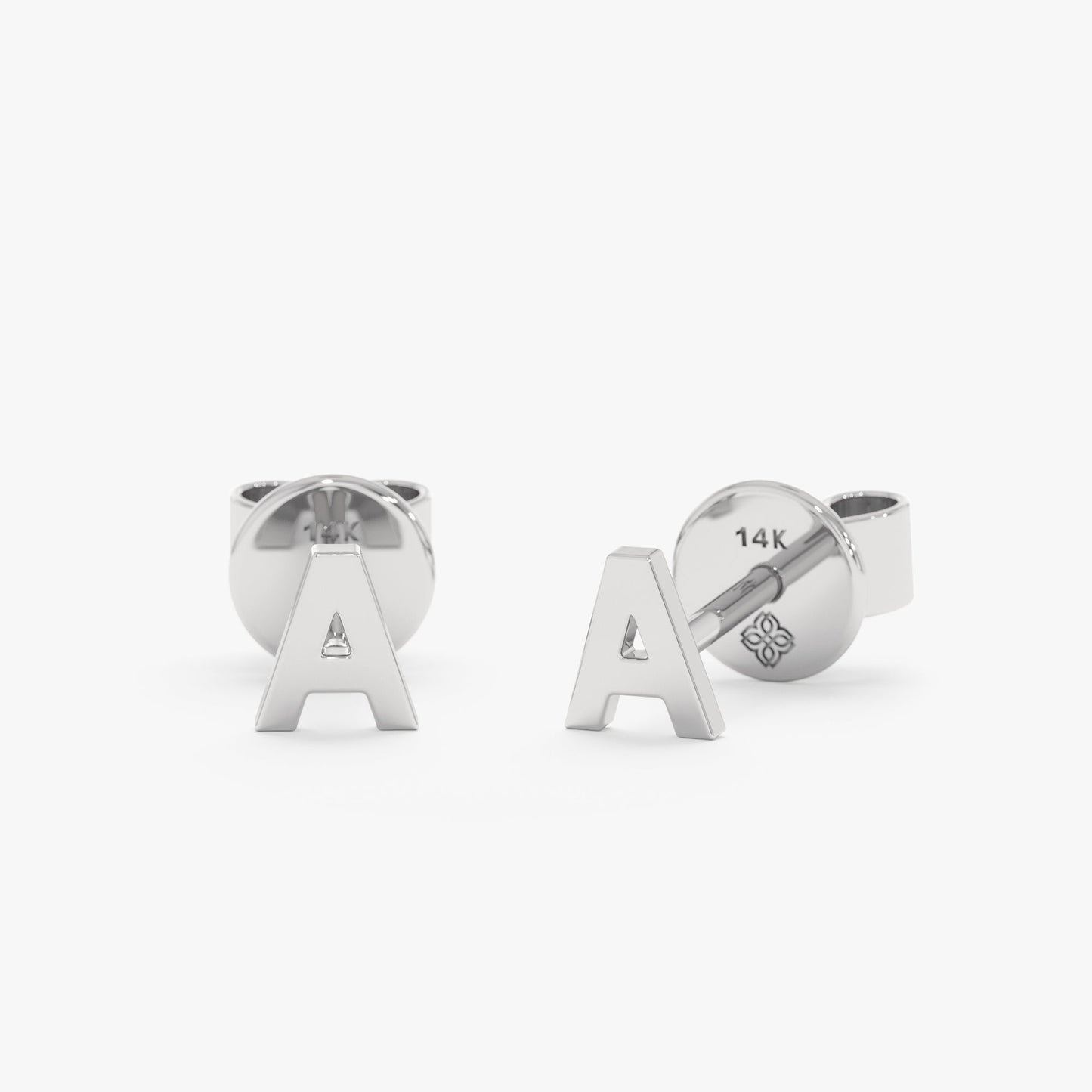 1.0 CT Round Bezel Solitaire Lab Grown Diamond Earrings