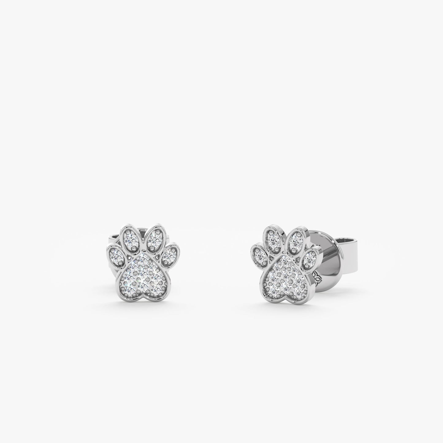 1.0 CT Round Bezel Solitaire Lab Grown Diamond Earrings
