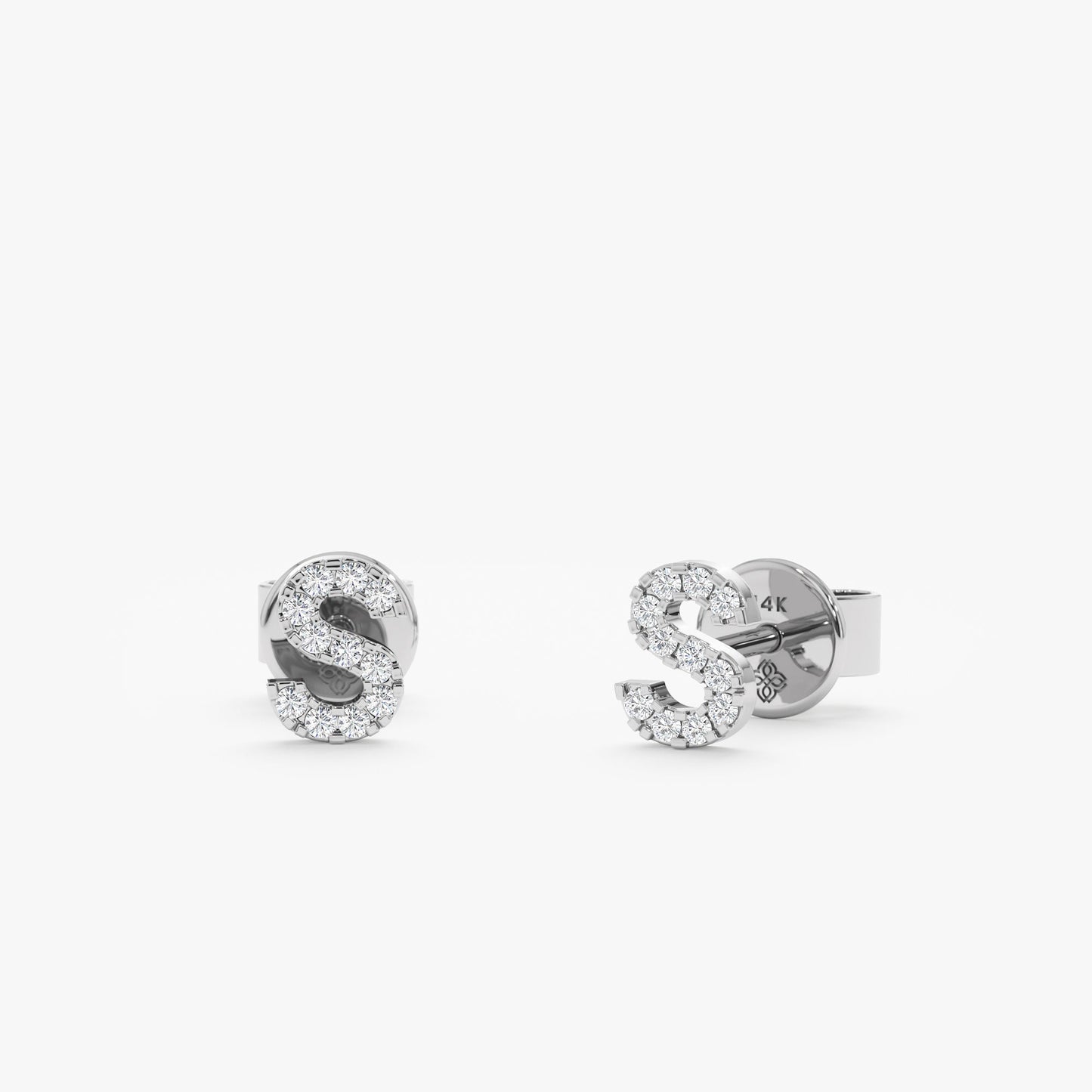 1.0 CT Round Bezel Solitaire Lab Grown Diamond Earrings