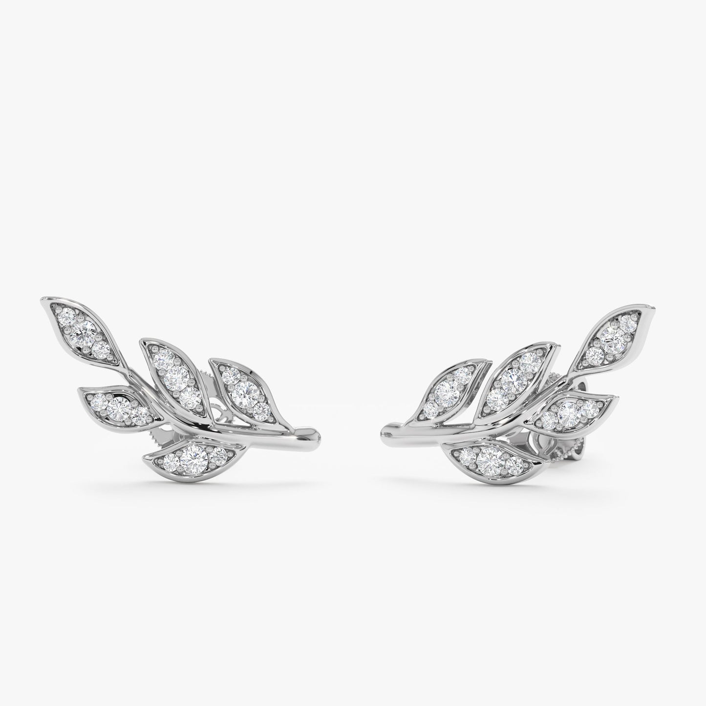 1.0 CT Round Bezel Solitaire Lab Grown Diamond Earrings