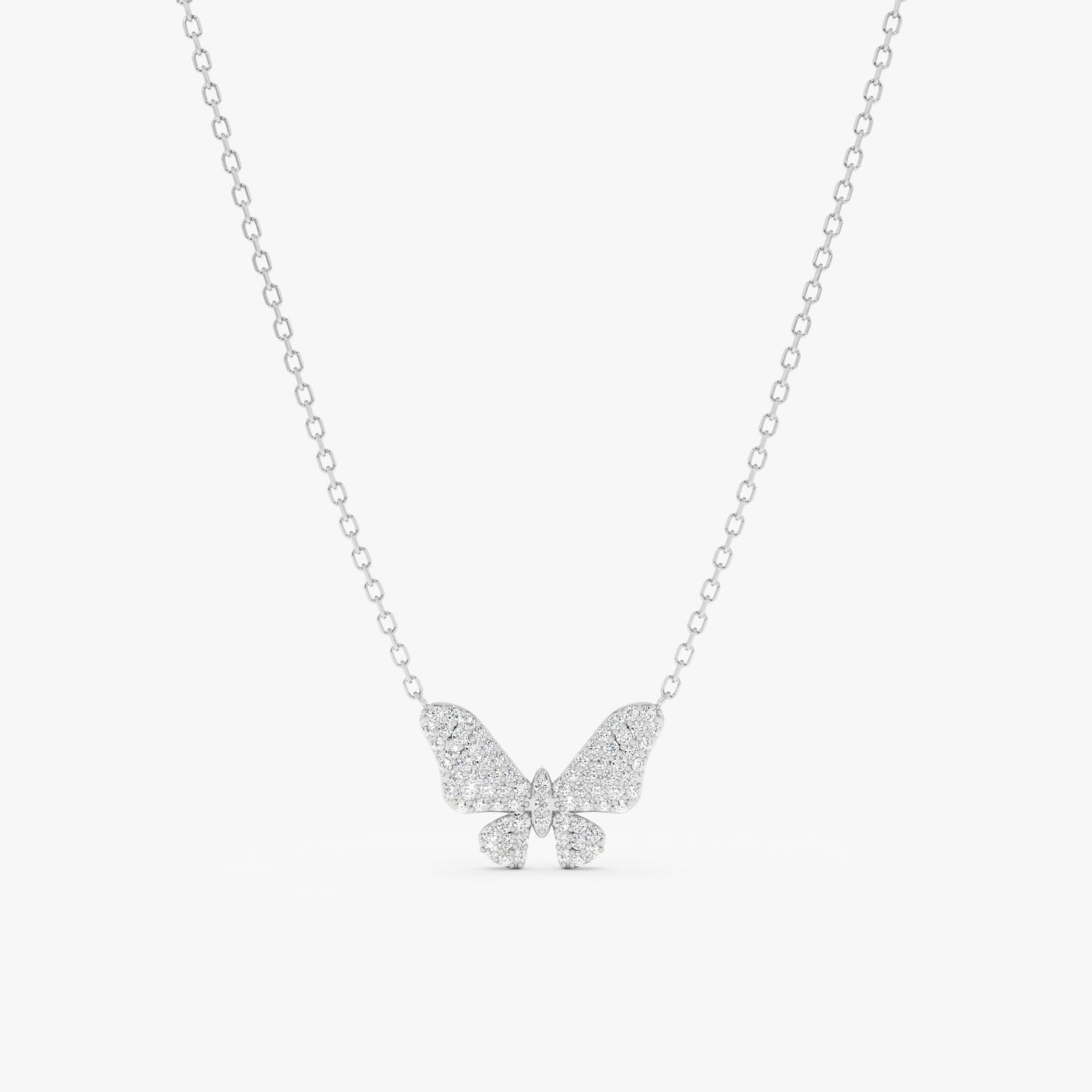 1.0 CT Round Bezel Solitaire Lab Grown Diamond Necklace