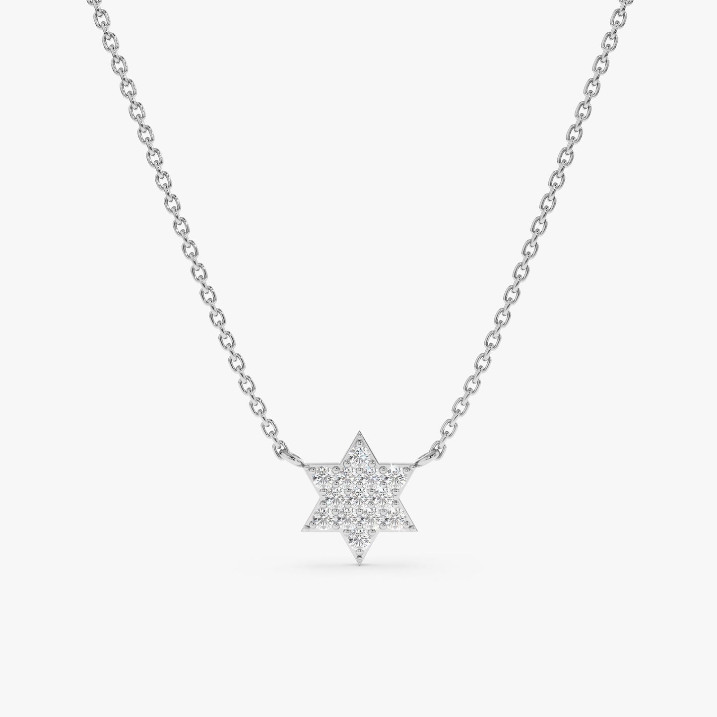 1.0 CT Round Bezel Solitaire Lab Grown Diamond Necklace