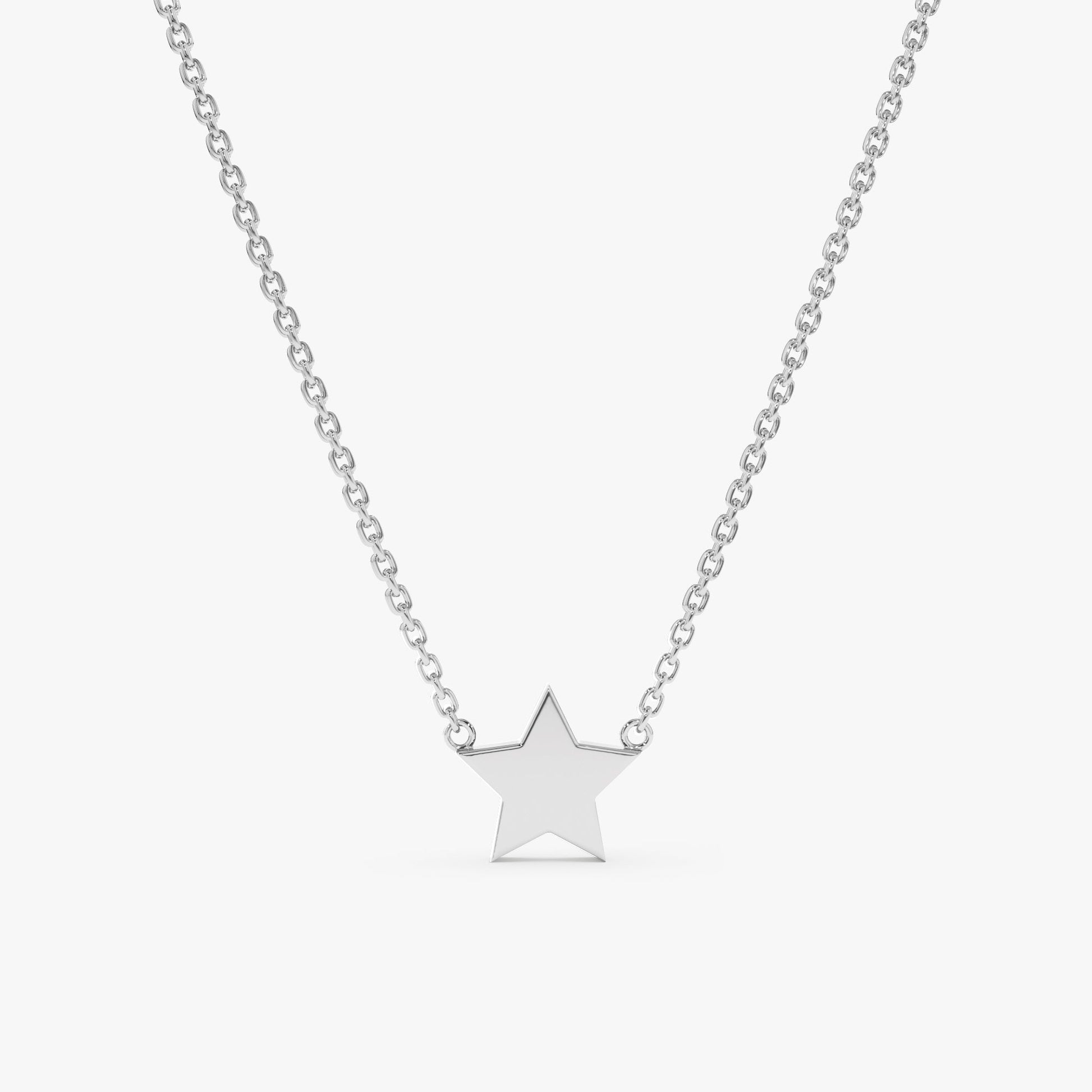 1.0 CT Round Bezel Solitaire Lab Grown Diamond Necklace