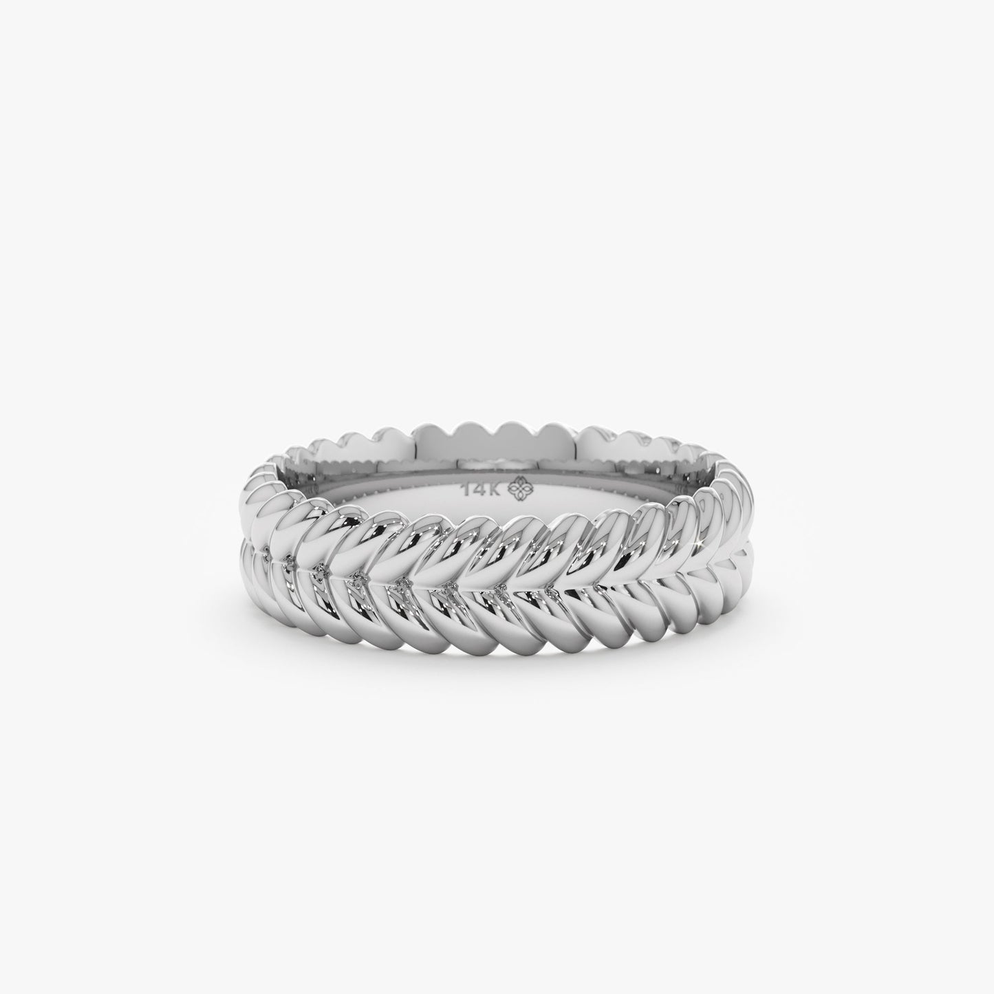 0.37 CT Round Full Eternity Lab Grown Diamond Wedding Band
