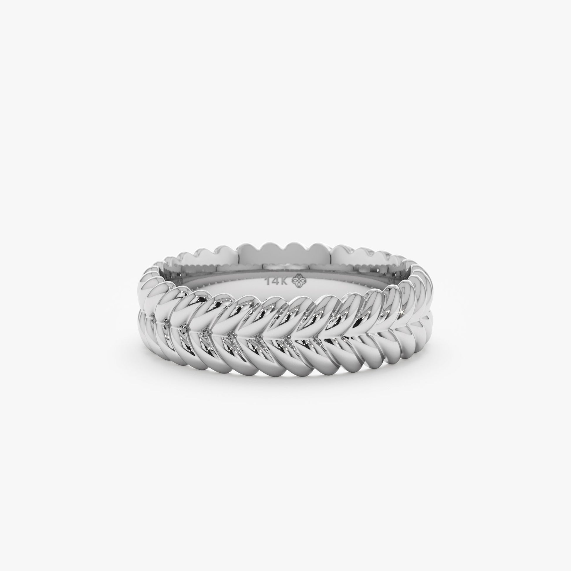 0.37 CT Round Full Eternity Lab Grown Diamond Wedding Band