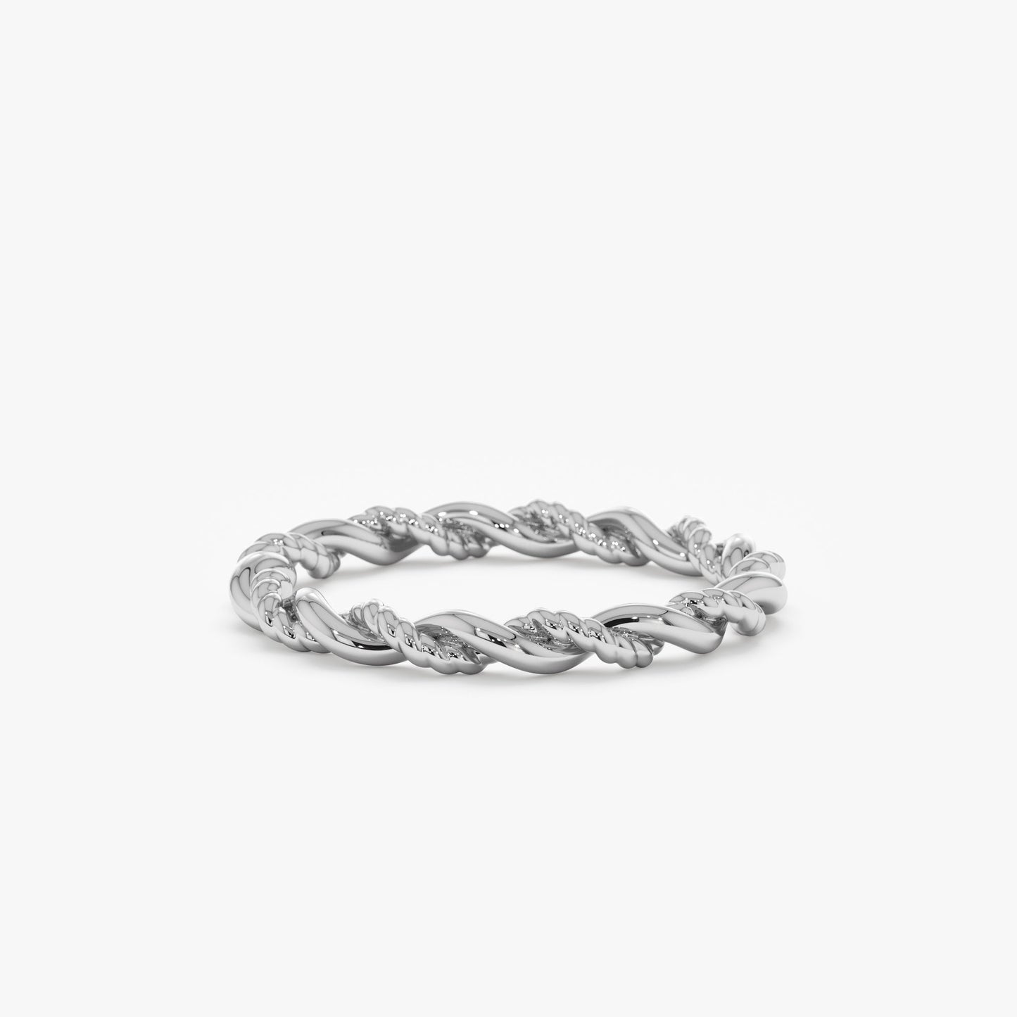 0.37 CT Round Full Eternity Lab Grown Diamond Wedding Band
