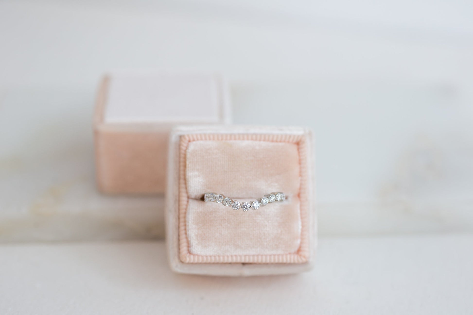 0.37 CT Round Full Eternity Lab Grown Diamond Wedding Band