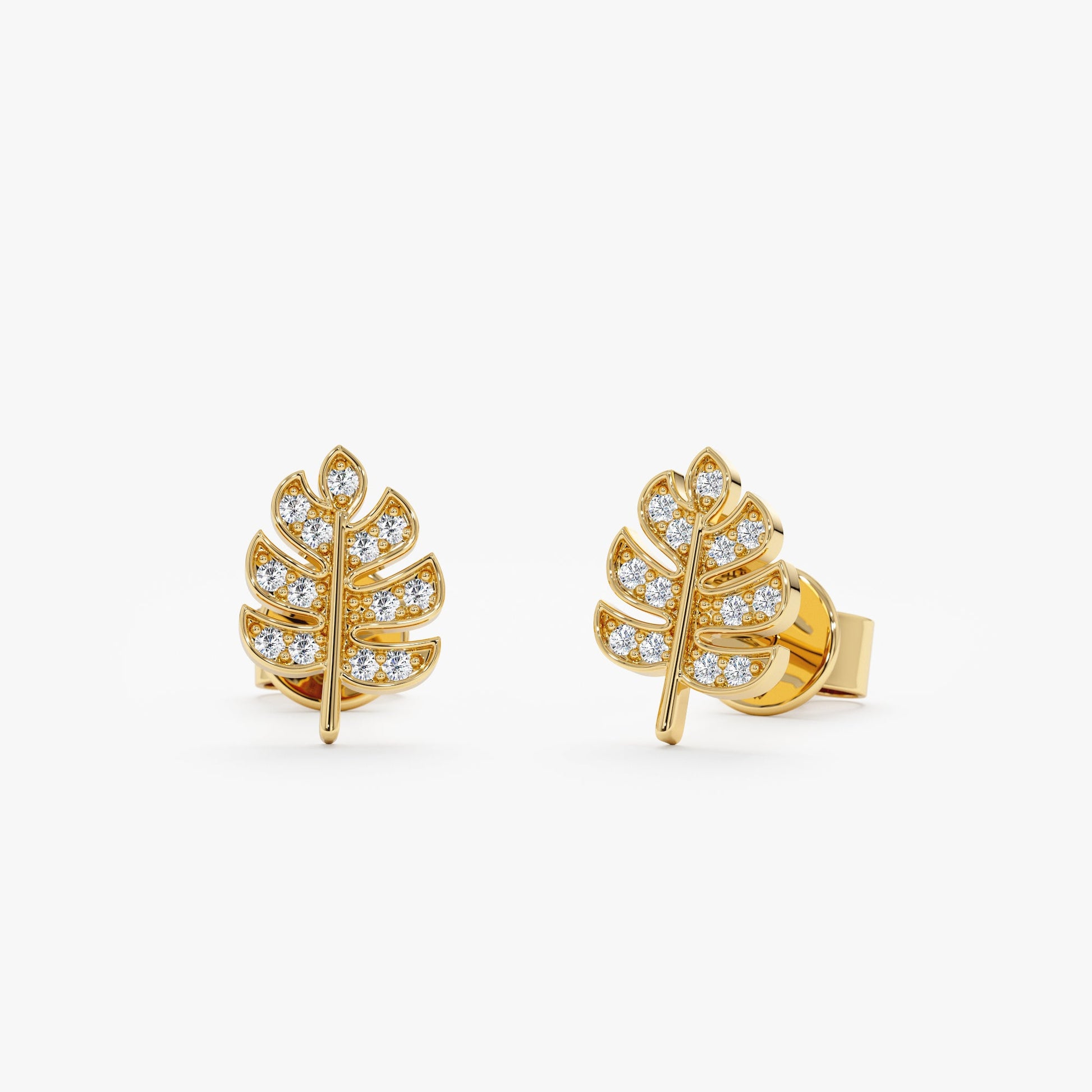 1.0 CT Round Bezel Solitaire Lab Grown Diamond Earrings
