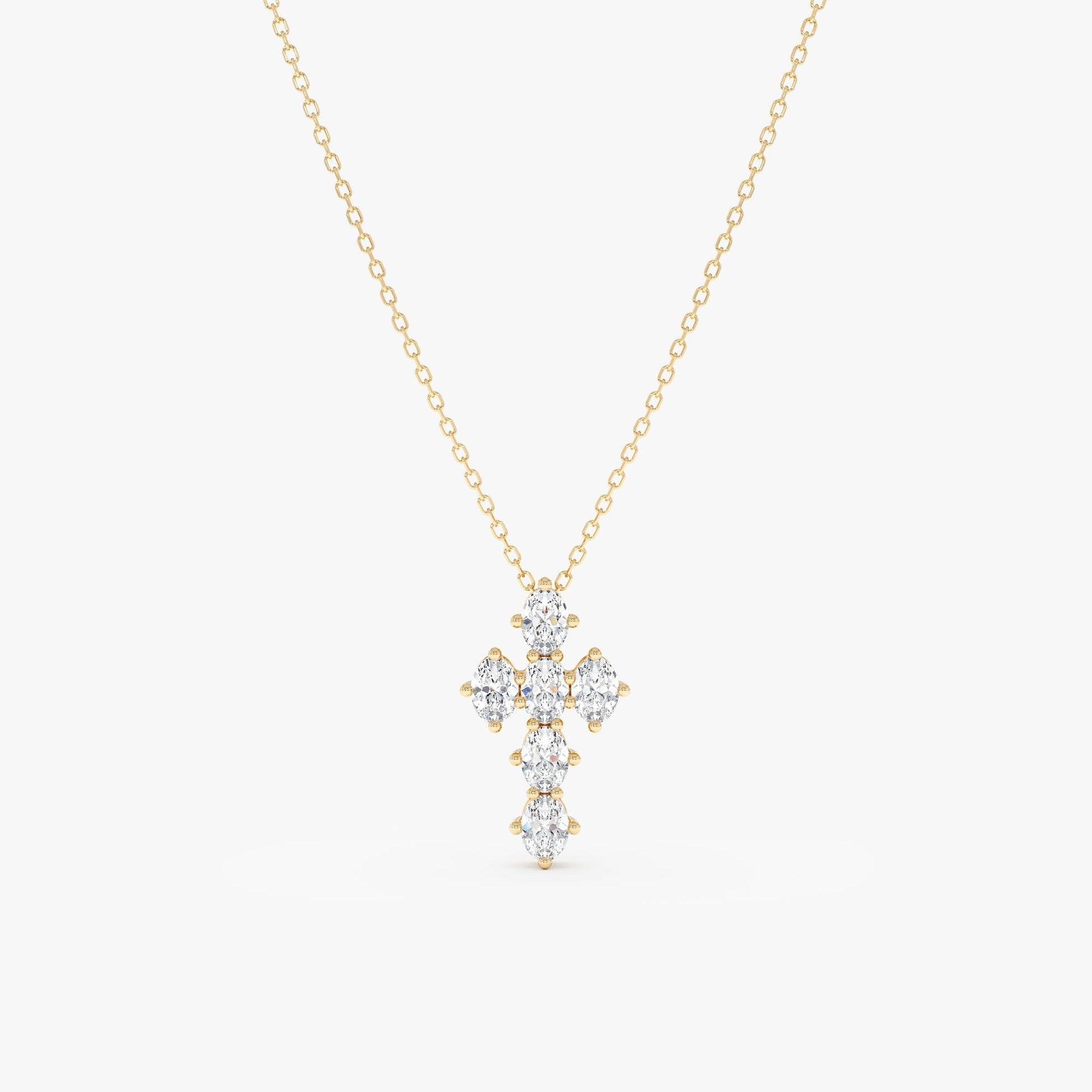 1.0 CT Round Bezel Solitaire Lab Grown Diamond Necklace
