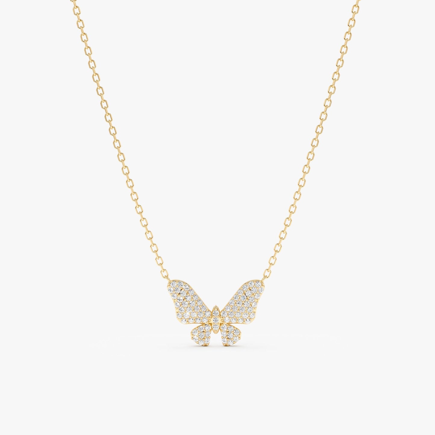 1.0 CT Round Bezel Solitaire Lab Grown Diamond Necklace