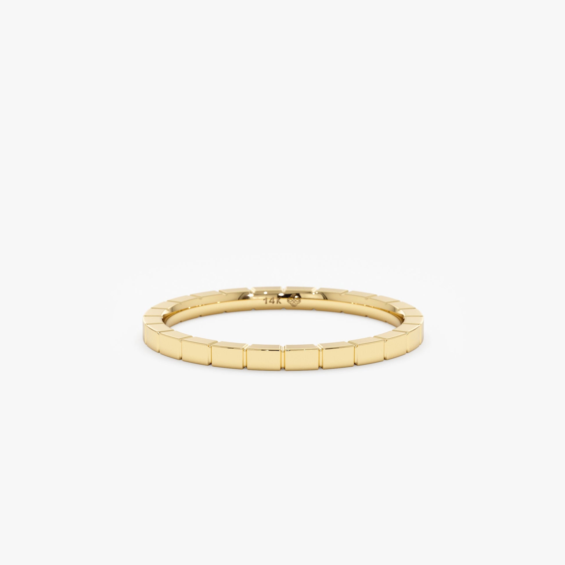 0.37 CT Round Full Eternity Lab Grown Diamond Wedding Band