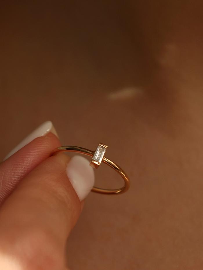 Marquise Cut Cluster Styled Lab Grown Diamond Engagement Ring