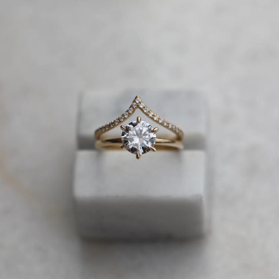 1.50 CT Round Solitaire CVD E/VS2 Diamond Engagement Ring 5