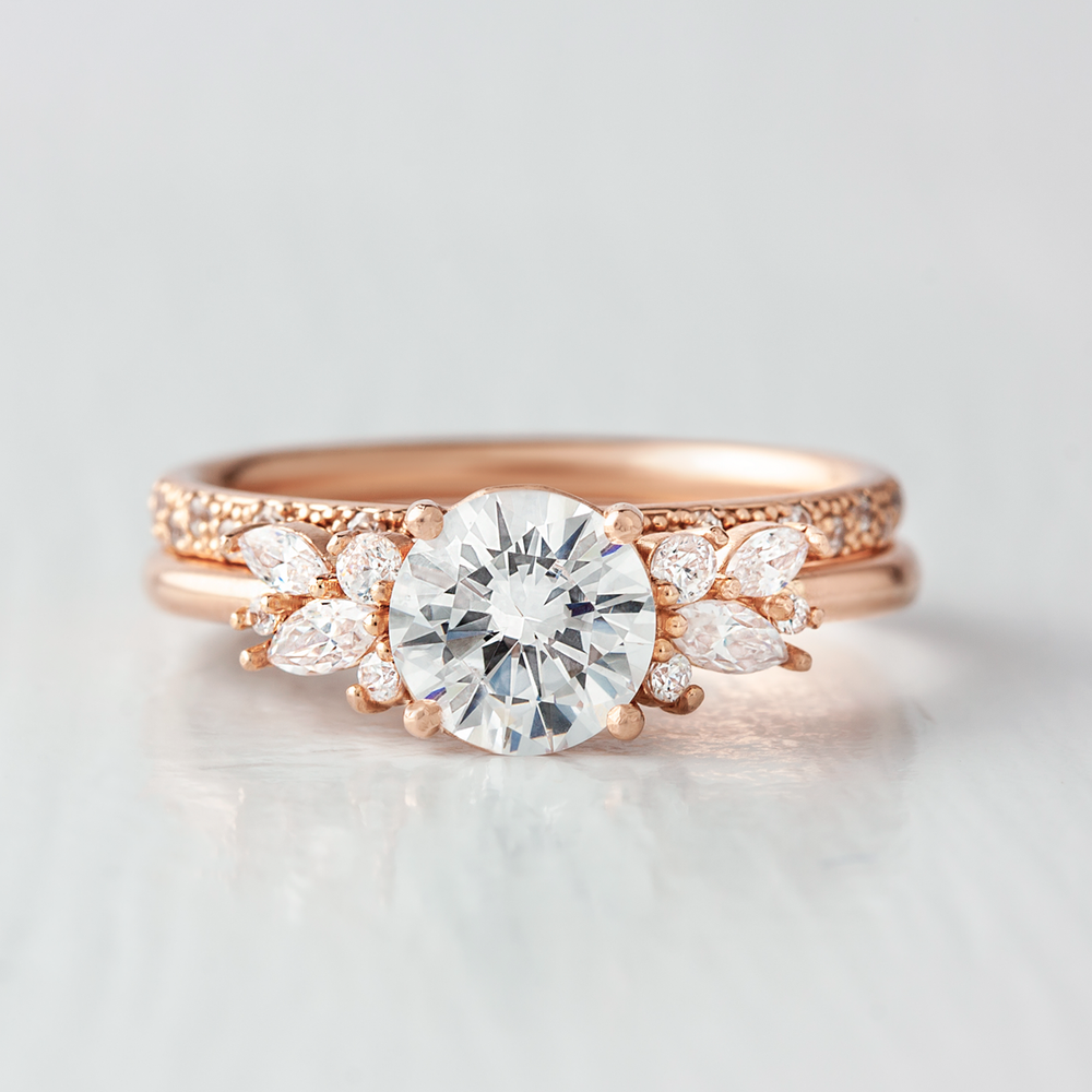 0.37 CT Round Full Eternity Lab Grown Diamond Wedding Band