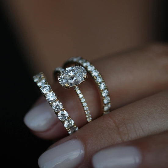 1.21 CT Oval Solitaire CVD E/VS1 Diamond Engagement Ring 17