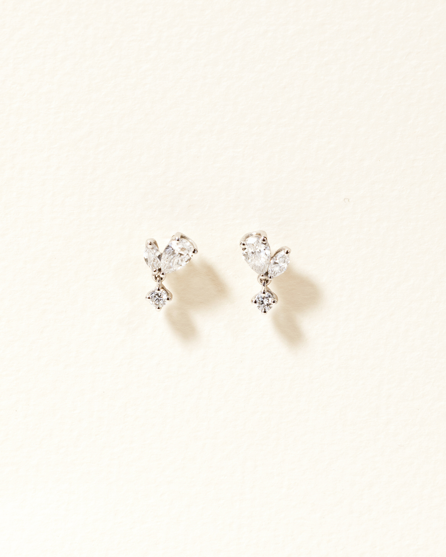 1.0 CT Round Bezel Solitaire Lab Grown Diamond Earrings