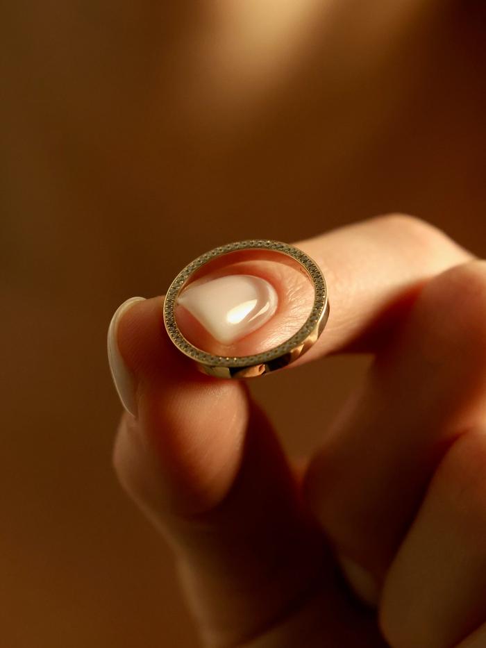 Marquise Cut Cluster Styled Lab Grown Wedding Band